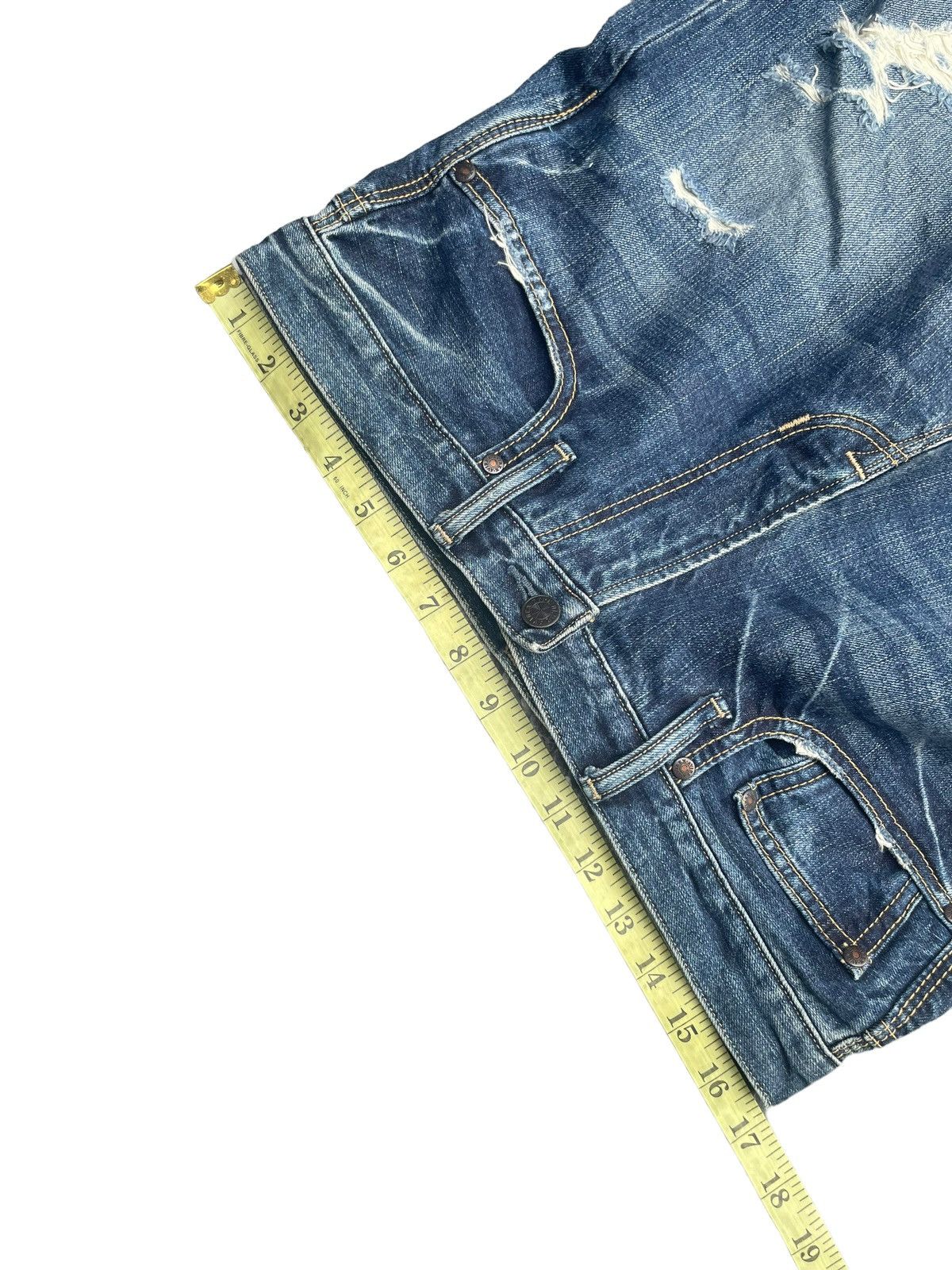 Avirex Avirex Type Blue Distresed Denim Size US 34 / EU 50 - 20 Thumbnail