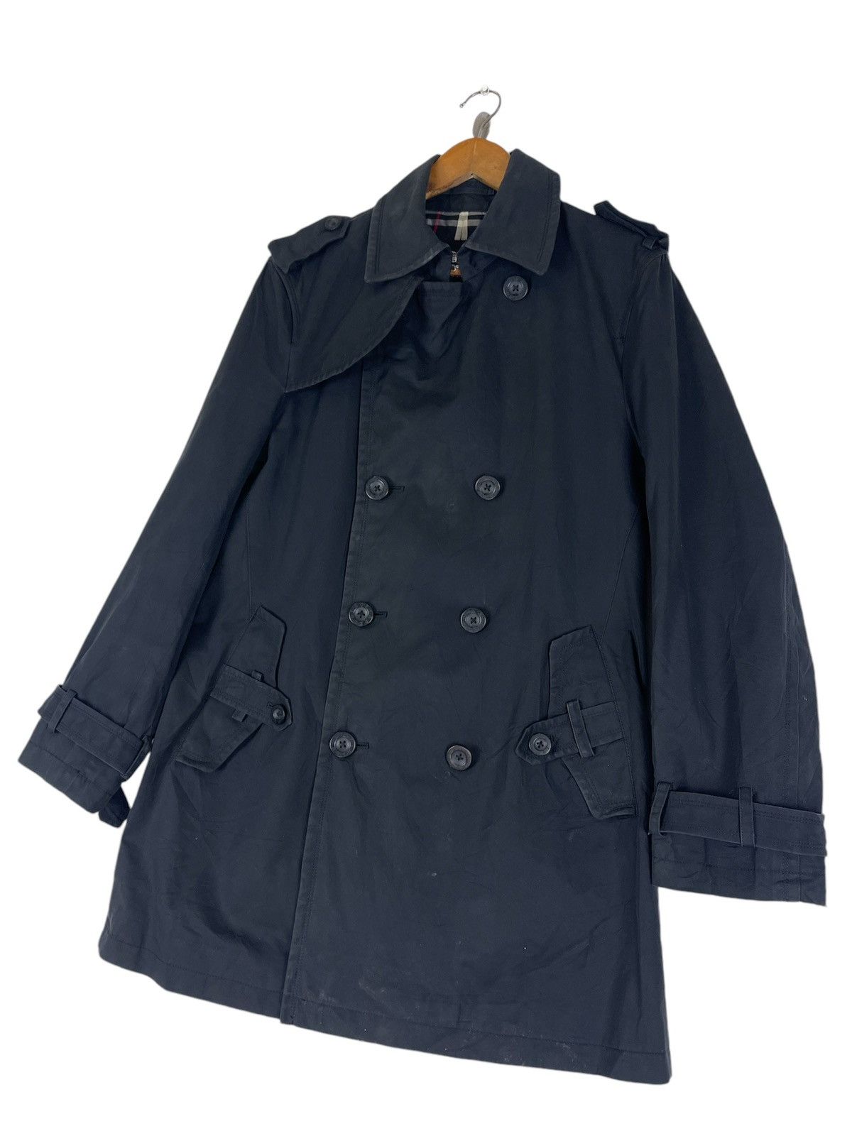 Burberry BURBERRY BLACK LABEL TRENCH COAT Size US M / EU 48-50 / 2 - 4 Thumbnail