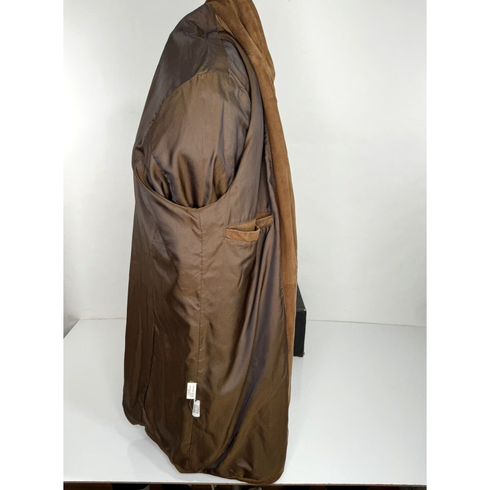 The Territory Ahead THE TERRITORY AHEAD Blazer Leather Mens L Brown Suede Field Ranch Jacket Size 42R - 7 Thumbnail