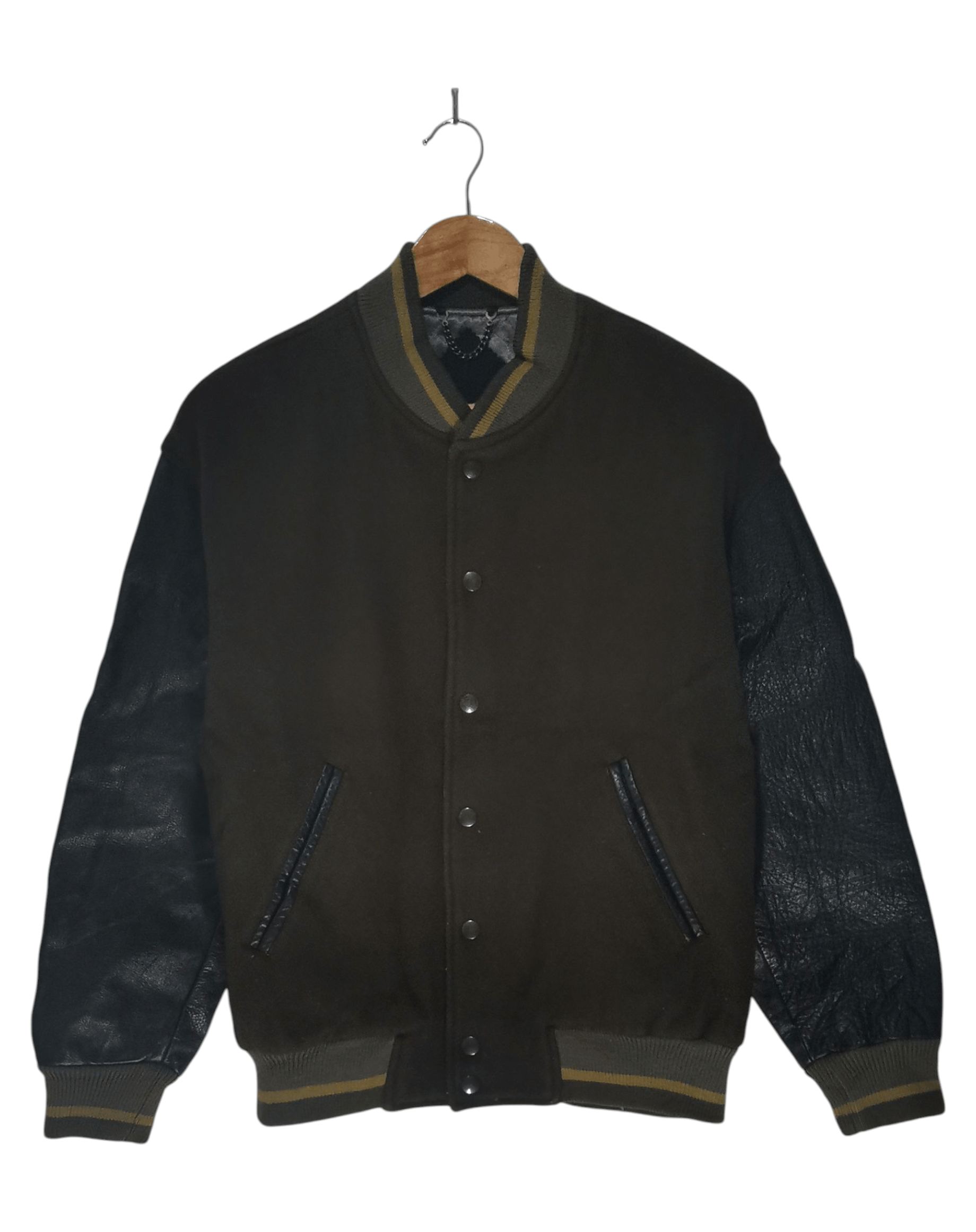 Japanese Brand Vintage Mitsumine Boston Club Varsity Jacket-Green/Black M Size US M / EU 48-50 / 2 - 1 Thumbnail