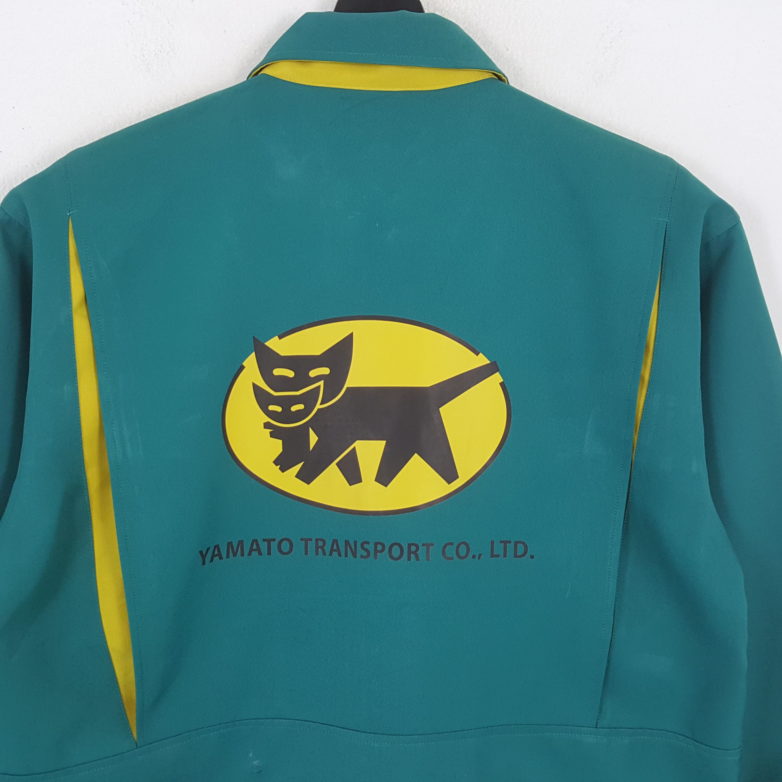 Japanese Brand × Vintage YAMATO TRANSPORT Japanese Workwear Custom Art Jacket Size US M / EU 48-50 / 2 - 2 Thumbnail