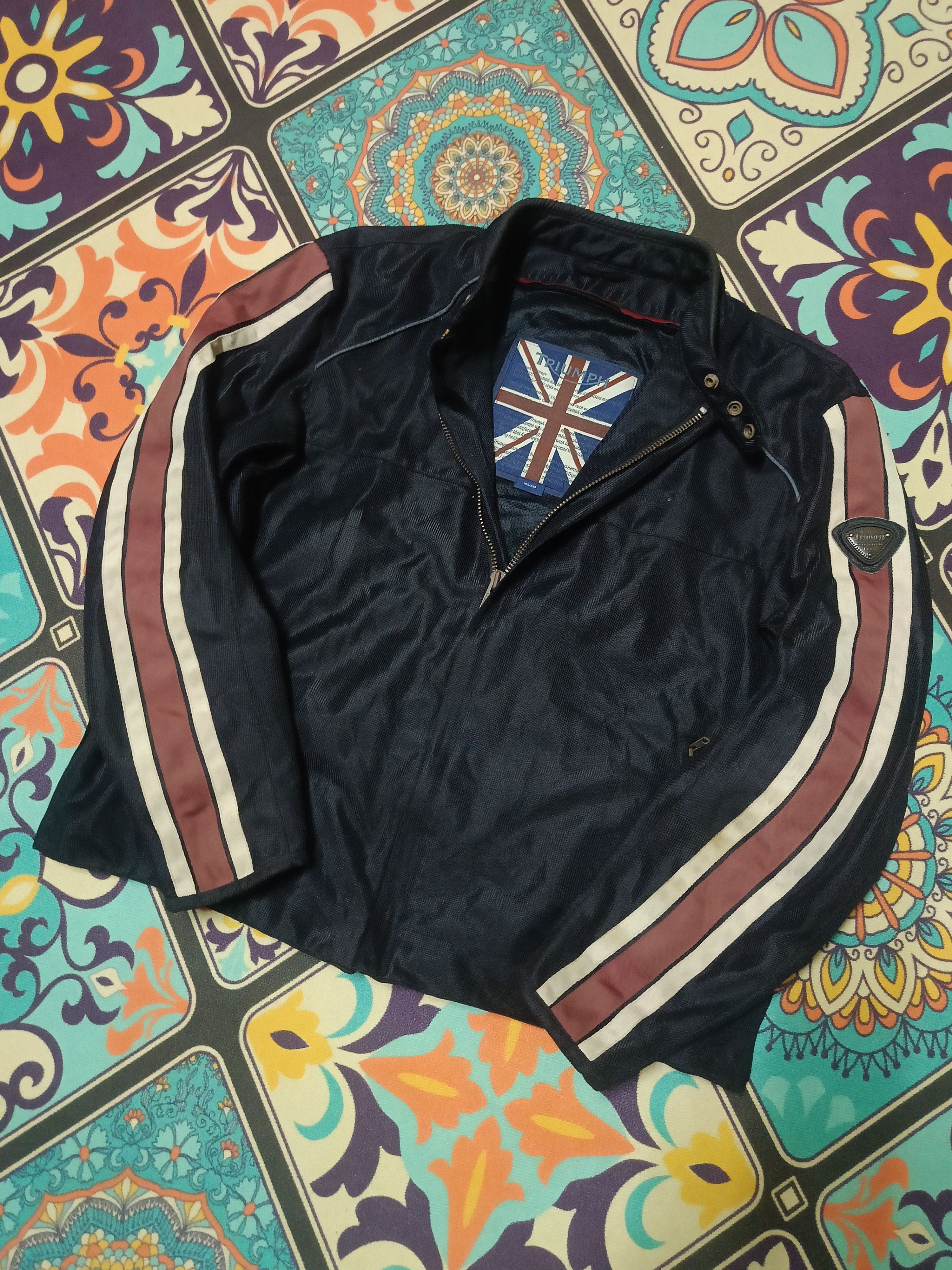 Indian Motorcycle Triumph Motorcycles Mesh Riding Jacket Size US XL / EU 56 / 4 - 6 Thumbnail