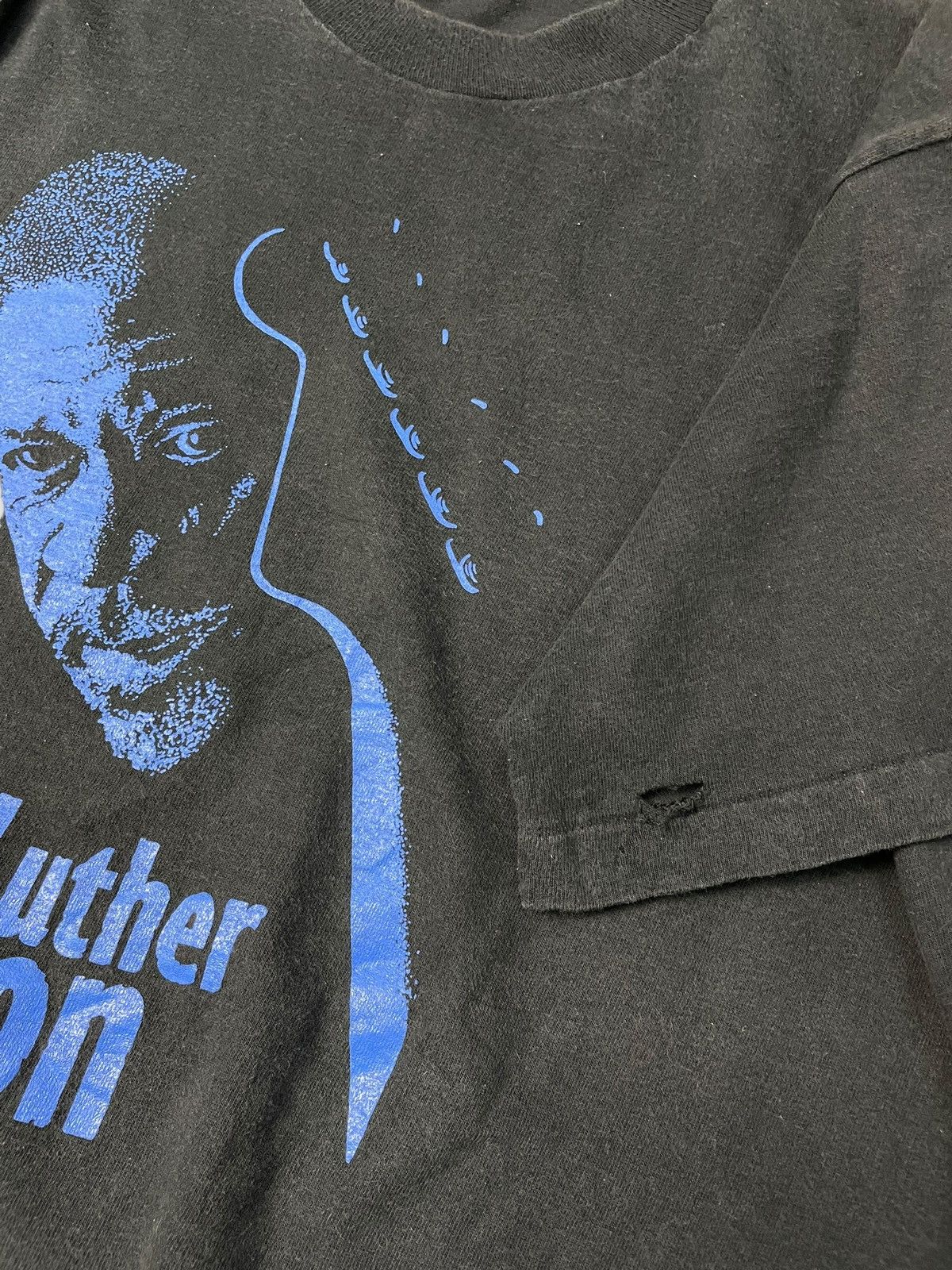 Band Tees × Vintage Vintage Luther Allison Jazz Guitarist Shirt Size US XL / EU 56 / 4 - 3 Thumbnail