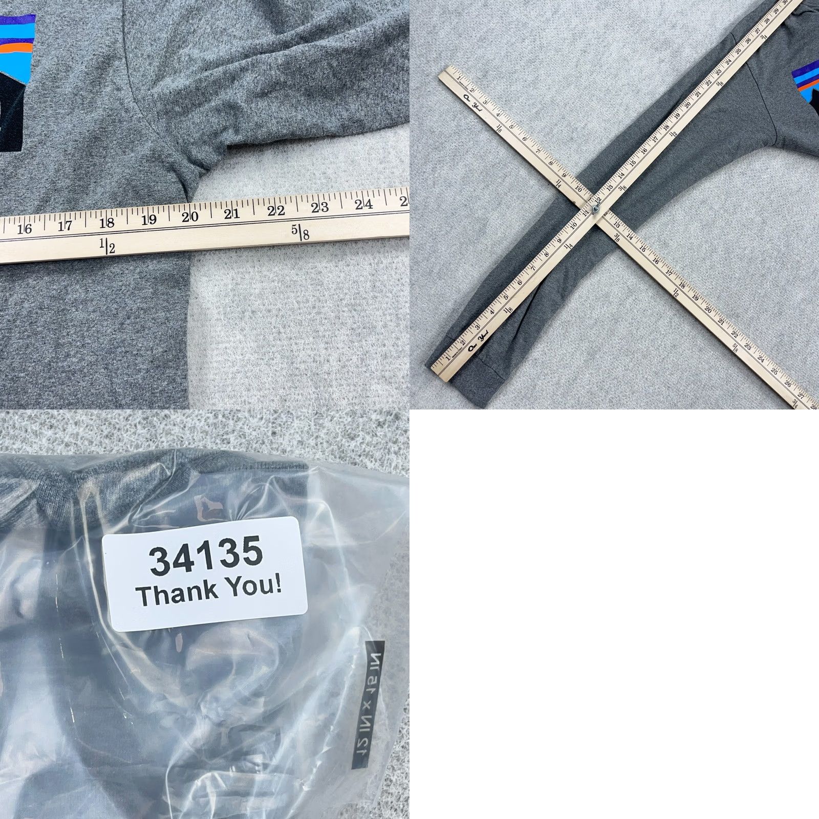Patagonia Patagonia Shirt Men Medium Gray Regular Fit Tee Spellout Hiking Adult Heather Size US M / EU 48-50 / 2 - 8 Thumbnail