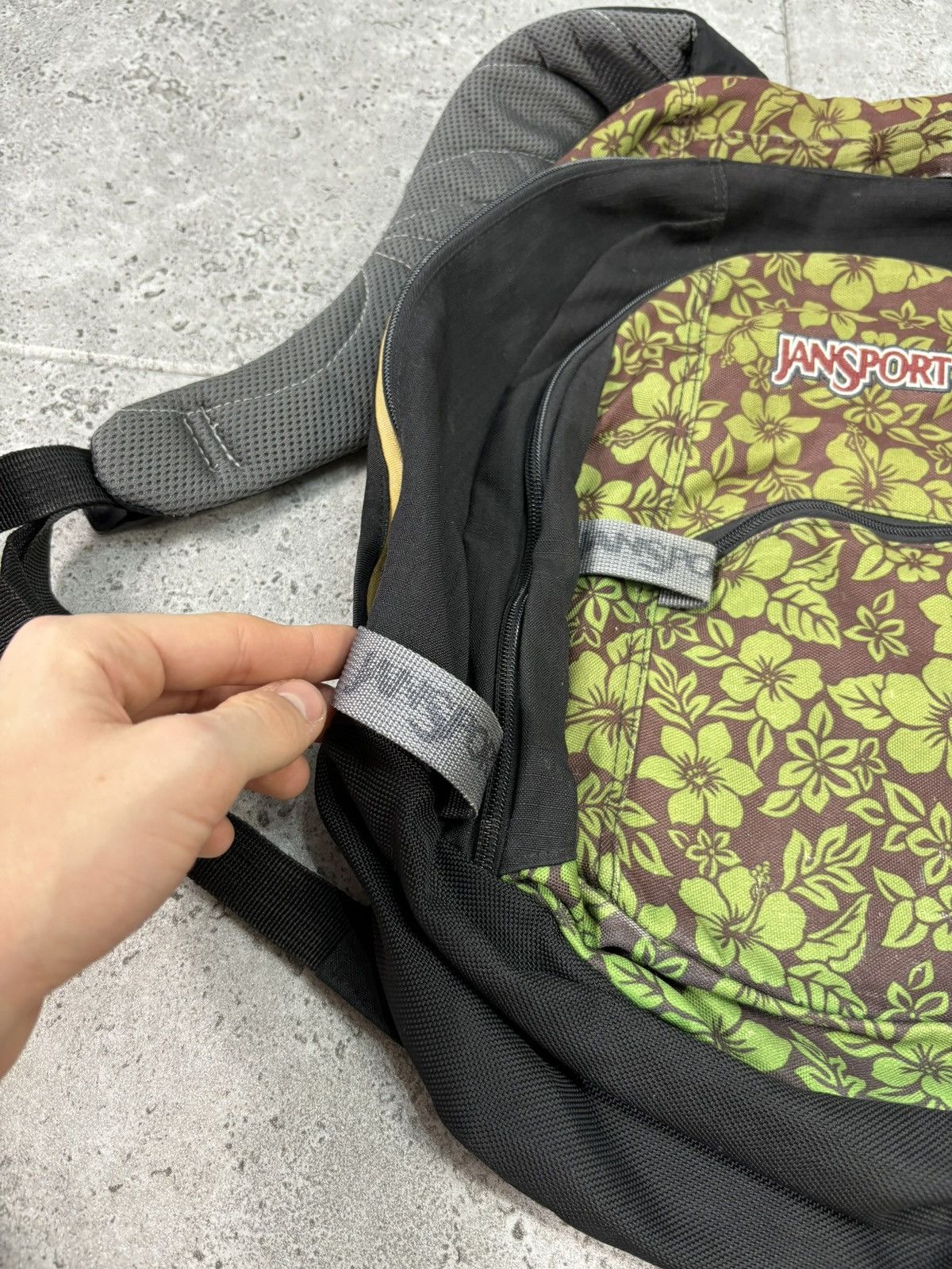 Jansport × Japanese Brand × Vintage Crazy RARE Camo Backpack JanSport Japan Style 2000s Vintage Size ONE SIZE - 4 Thumbnail