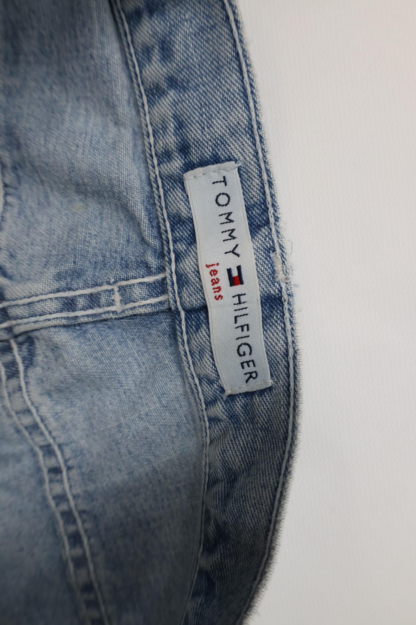 Tommy Hilfiger Vintage Y2K 2001 Tommy Hilfiger Wide Leg Carpenter Jeans Size 36" / US 14 / IT 50 - 10 Thumbnail