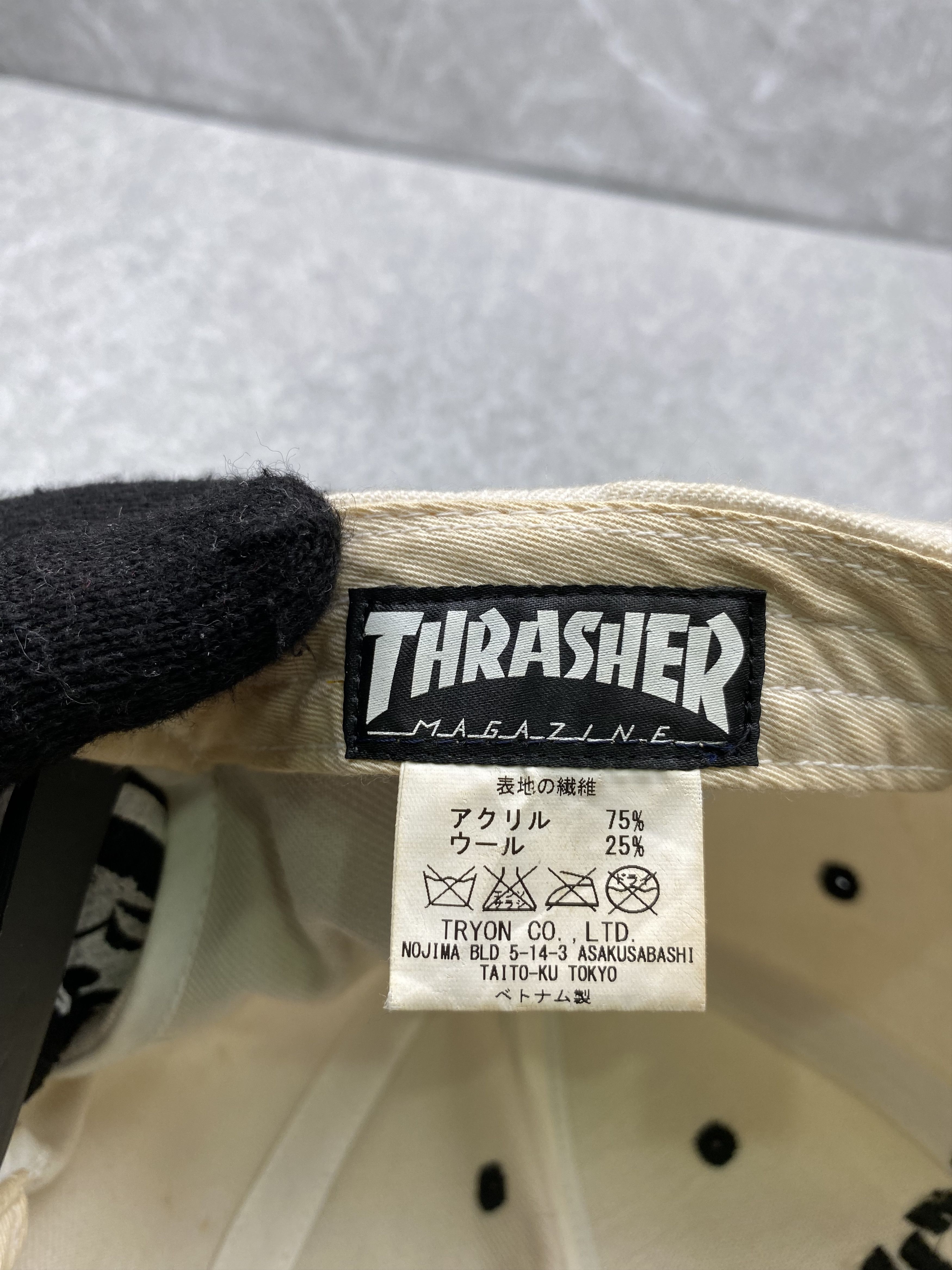 Thrasher Thrasher Magazine by Top Of The World Hats Caps Size ONE SIZE - 7 Thumbnail