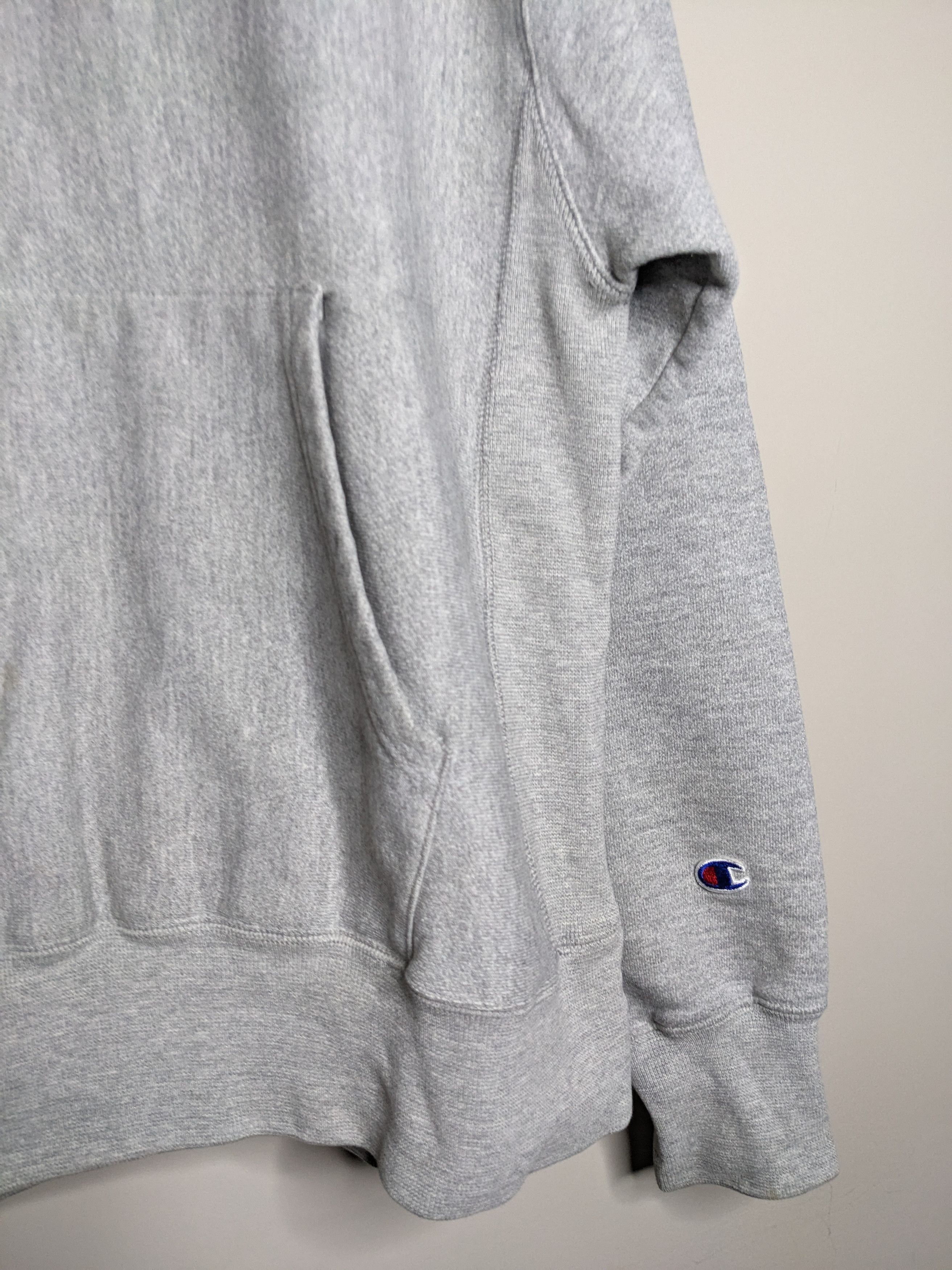 Champion Champion Reverse Weave Hoodie Grey Mens Large Sweater Size US L / EU 52-54 / 3 - 4 Thumbnail