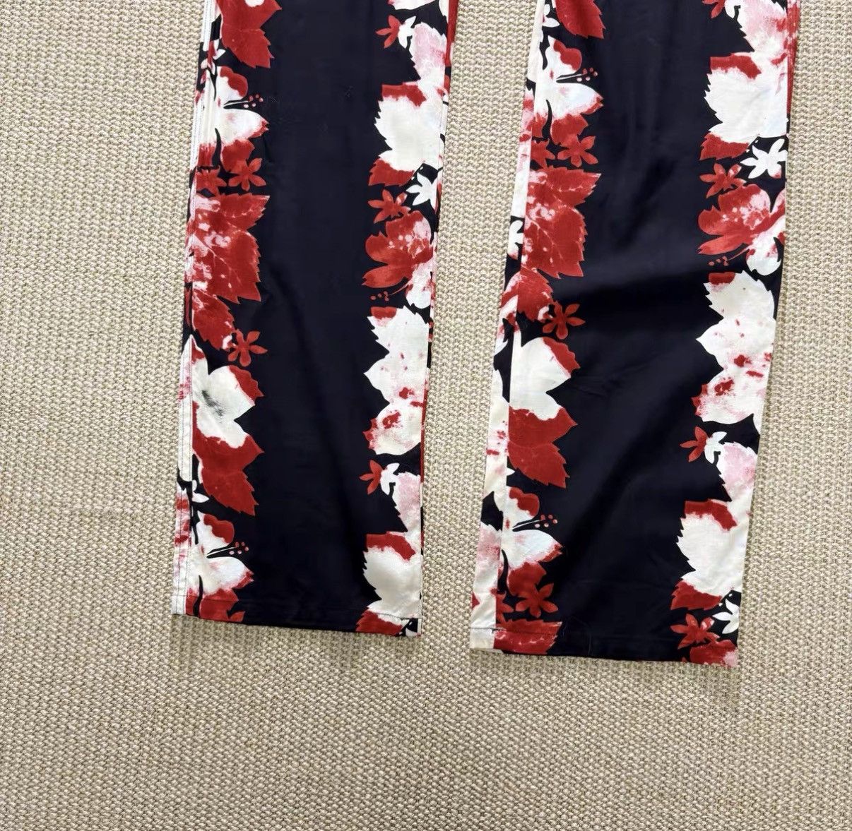 Jean Paul Gaultier Jean Paul Gaultier 90s Floral Print Pants J29 Size US 30 / EU 46 - 4 Thumbnail