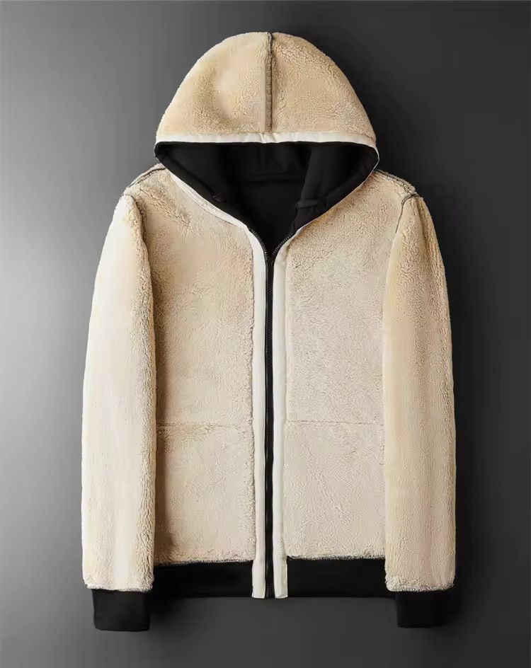 Other Winter Lambswool Coats Thicken Warm Jackets Long Sleeve Size US M / EU 48-50 / 2 - 4 Thumbnail