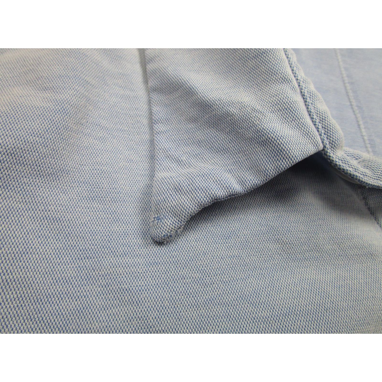Lululemon VINTAGE Lululemon Button-Up Shirt Mens Large Long Sleeve Solid Blue Casual Size US L / EU 52-54 / 3 - 7 Thumbnail