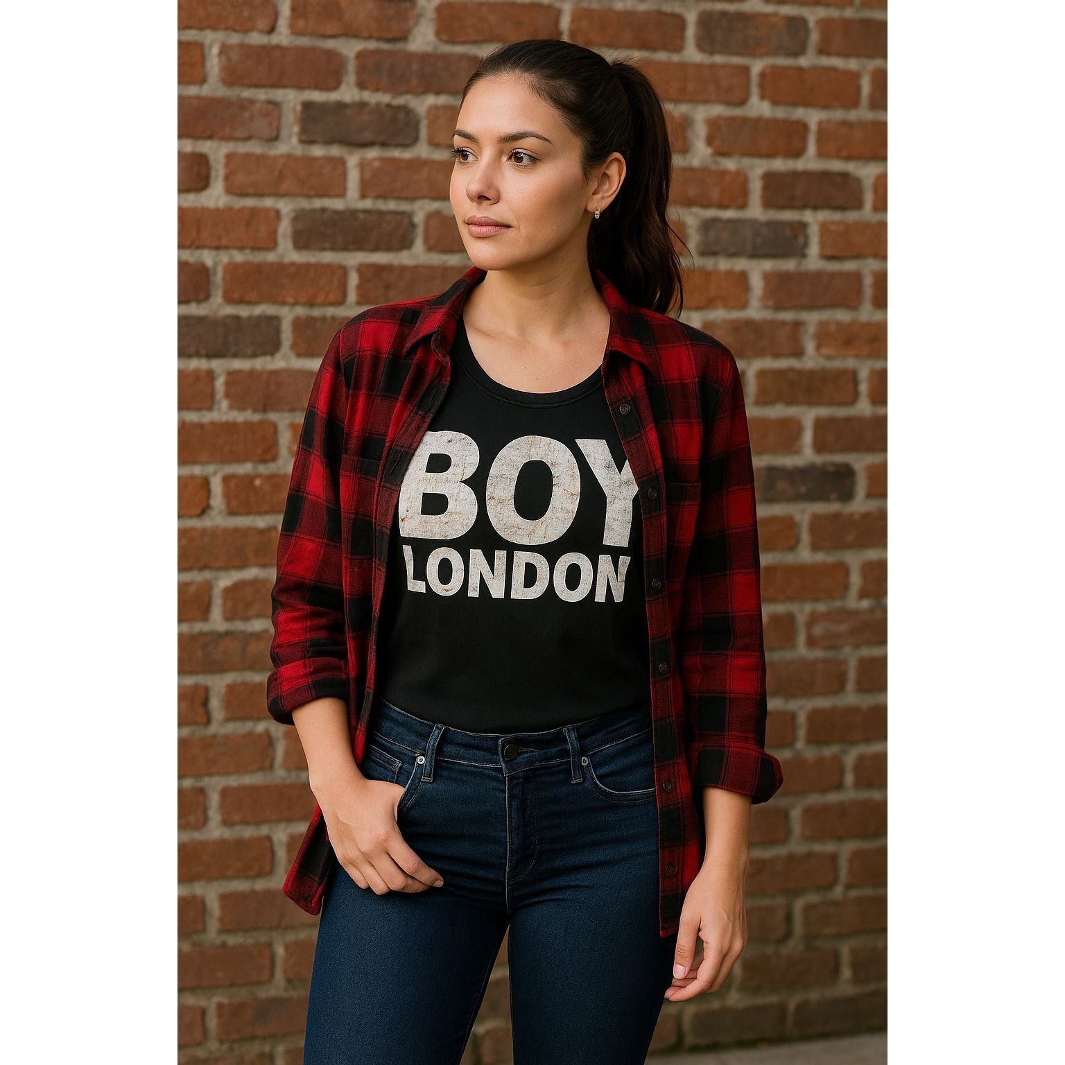 Boy London Boy London Woman's Black XS Tank Top Y2K Streetwear Grunge G Size XS / US 0-2 / IT 36-38 - 3 Thumbnail