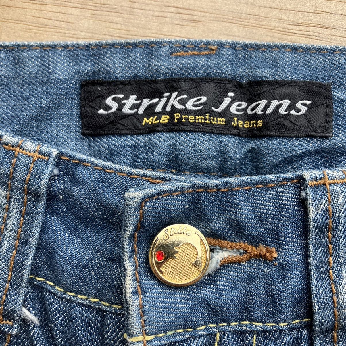 MLB MLB STRIKE JEANS CARGO FLARE Size US 28 / EU 44 - 3 Thumbnail