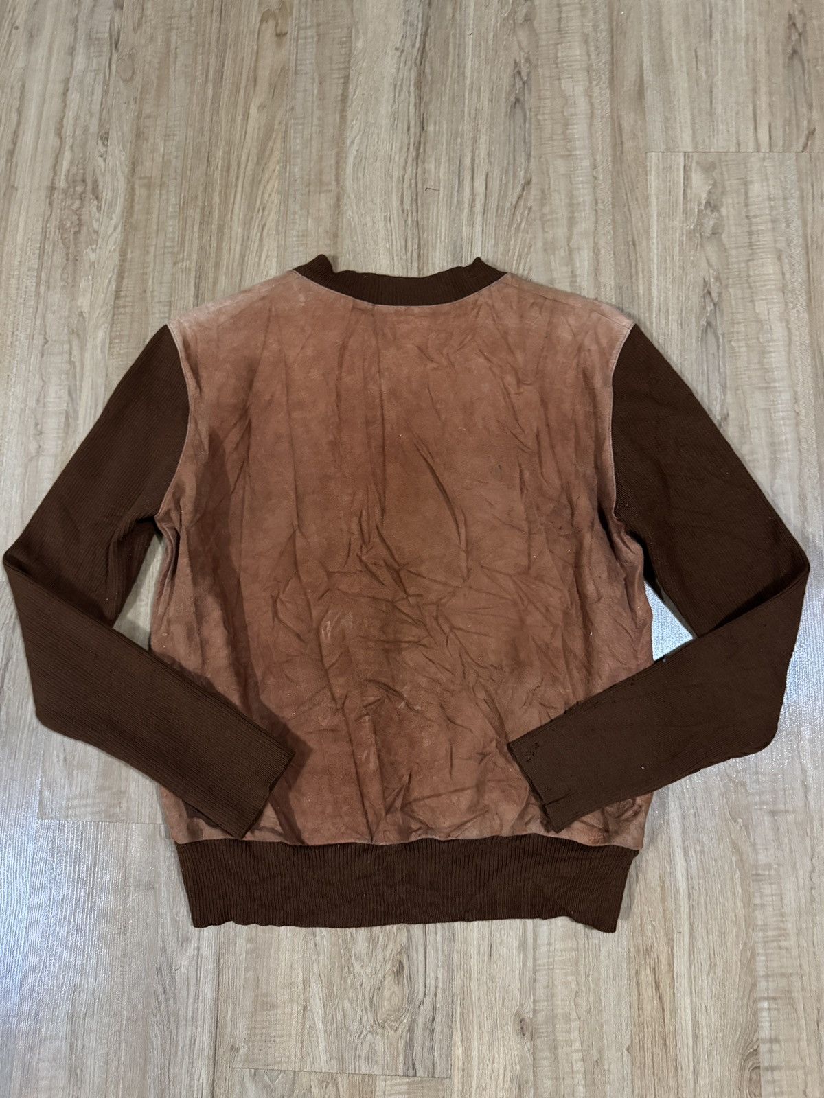 MasterPiece MASTERPIECE LEATHER SUEDE SWEATER Size US M / EU 48-50 / 2 - 5 Thumbnail