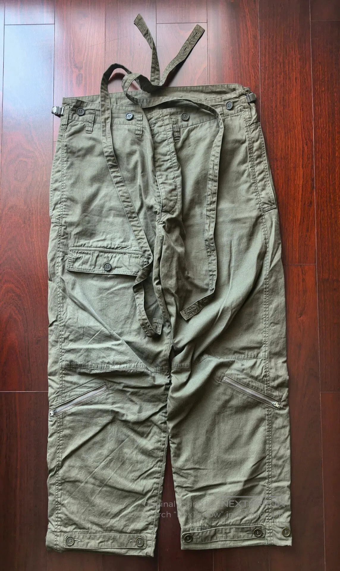 Visvim visvim northrop olive green cargo pants. Size US 34 / EU 50 - 1 Thumbnail