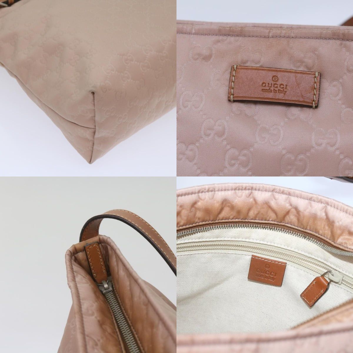 Gucci GUCCI GG Canvas Shoulder Bag Pink Size ONE SIZE - 11 Thumbnail