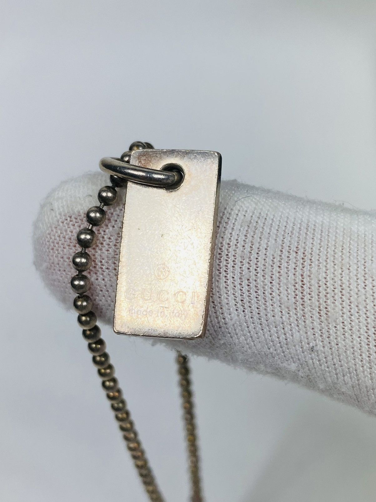 Gucci Gucci .925 Silver Logo Bracelet Size ONE SIZE - 3 Thumbnail