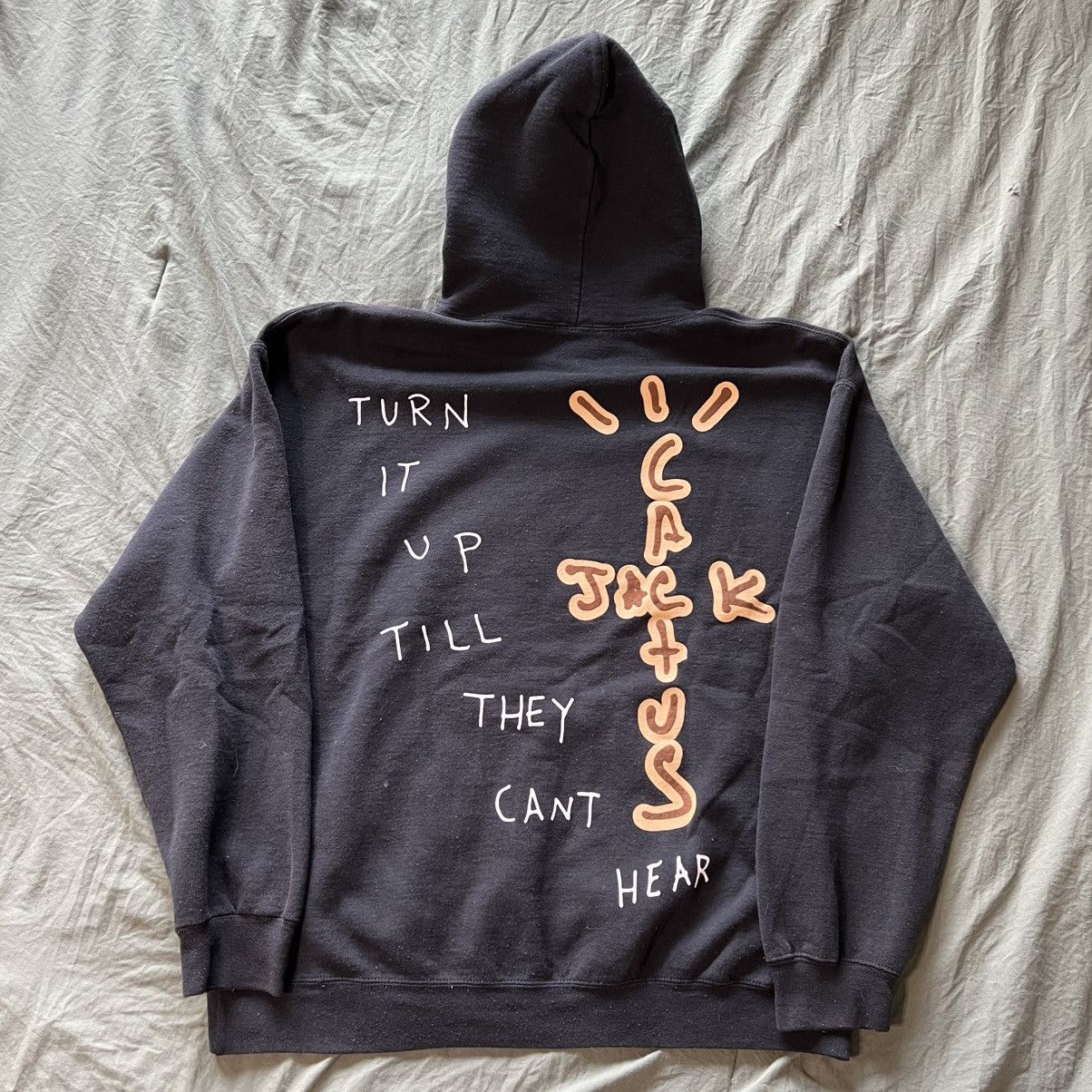 ★入手困難★Travis Scott Highest In The Room Sun Hoodie Travis Scott Highest In The Room Sun Hoodie Black Men's