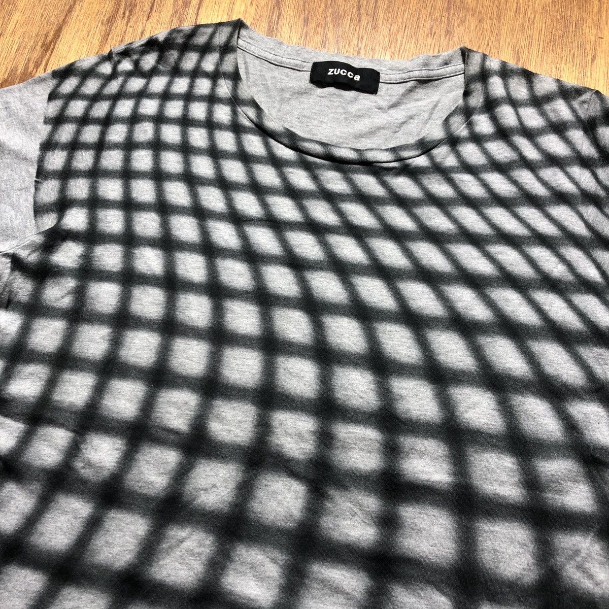 CABANE de ZUCCa × Issey Miyake × Japanese Brand Zucca T-Shirt “Moving Shadow” Size US M / EU 48-50 / 2 - 3 Thumbnail