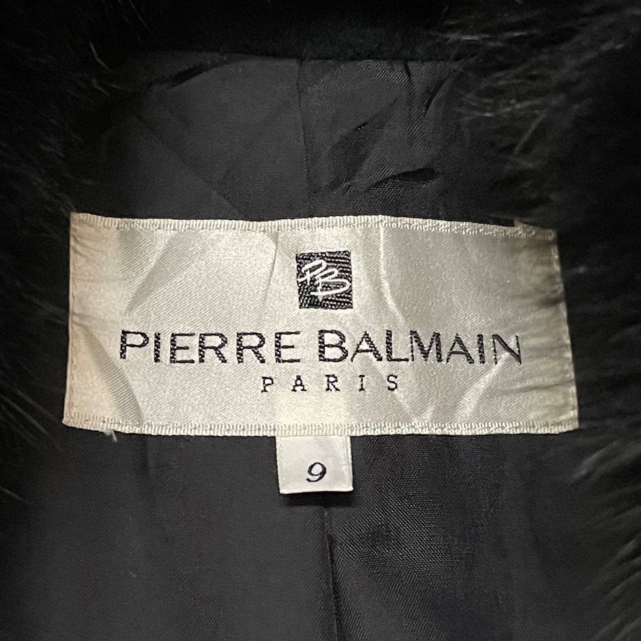 Pierre Balmain Vintage Pierre Balmain Paris Fox Fur Wool Coat Size US M / EU 48-50 / 2 - 8 Thumbnail