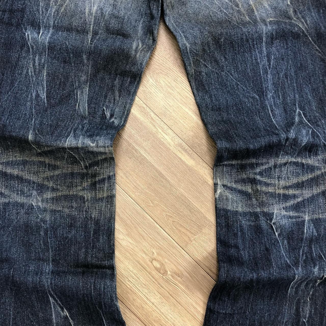 If Six Was Nine × Vanquish Vanquish Distressed Flared Denim Size US 31 - 9 Thumbnail