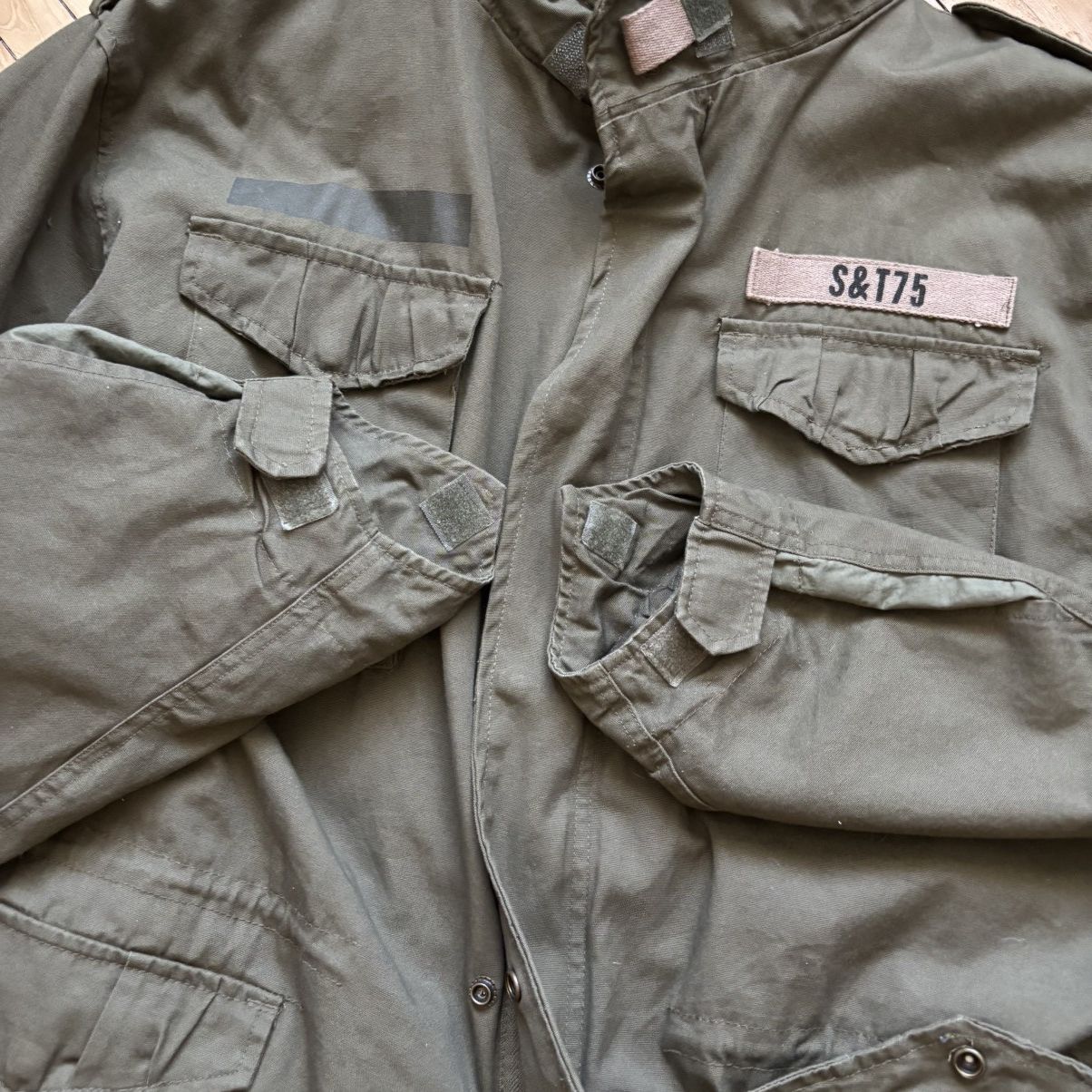 20471120 × Le Grande Bleu (L.G.B.) Rare Avant-Garde Vintage Military M-65 Jacket Taxi Driver Size US XL / EU 56 / 4 - 11 Thumbnail