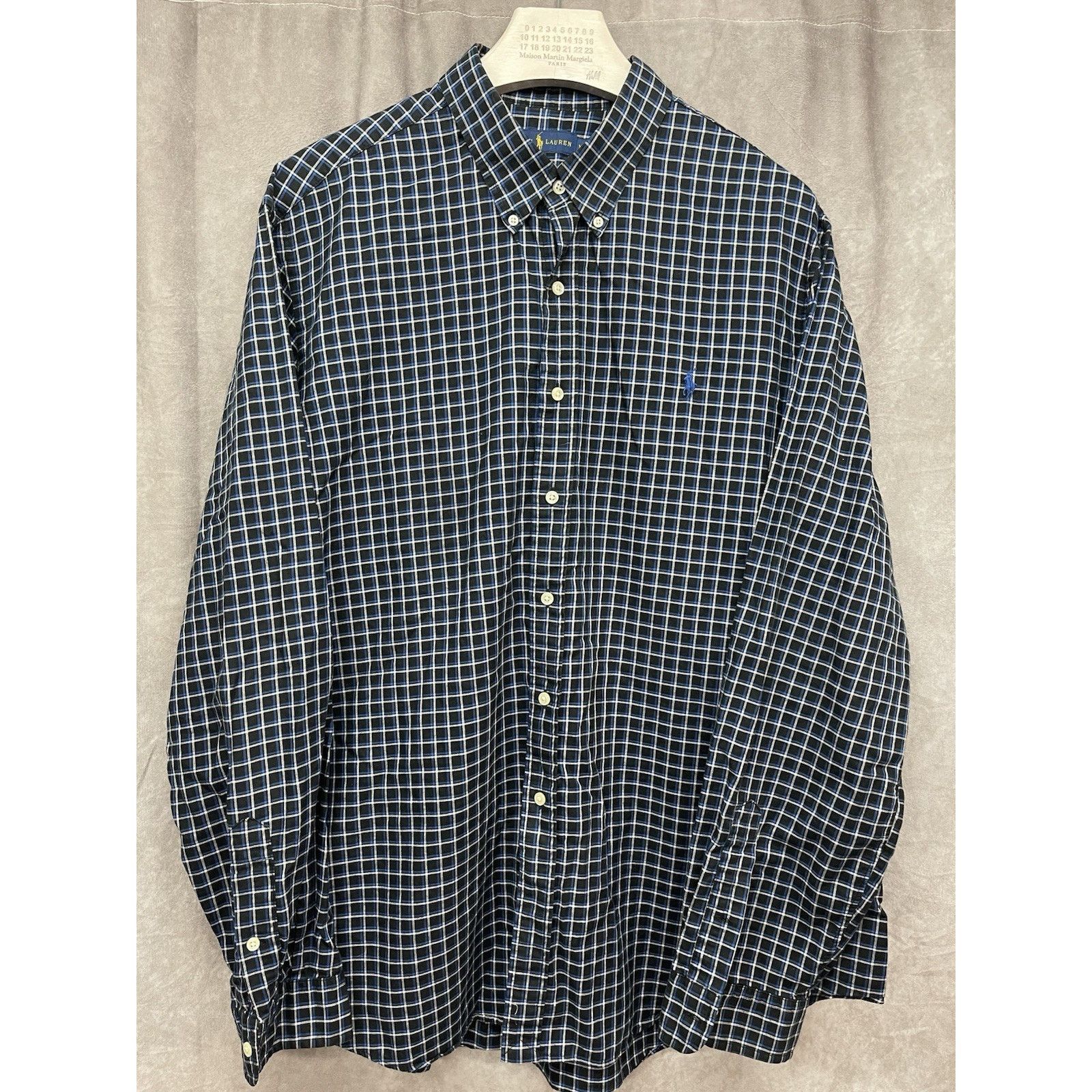 Lauren Ralph Lauren RALPH LAUREN XXL Classic Fit Blue Plaid Button Up Shirt Size US XXL / EU 58 / 5 - 2 Thumbnail