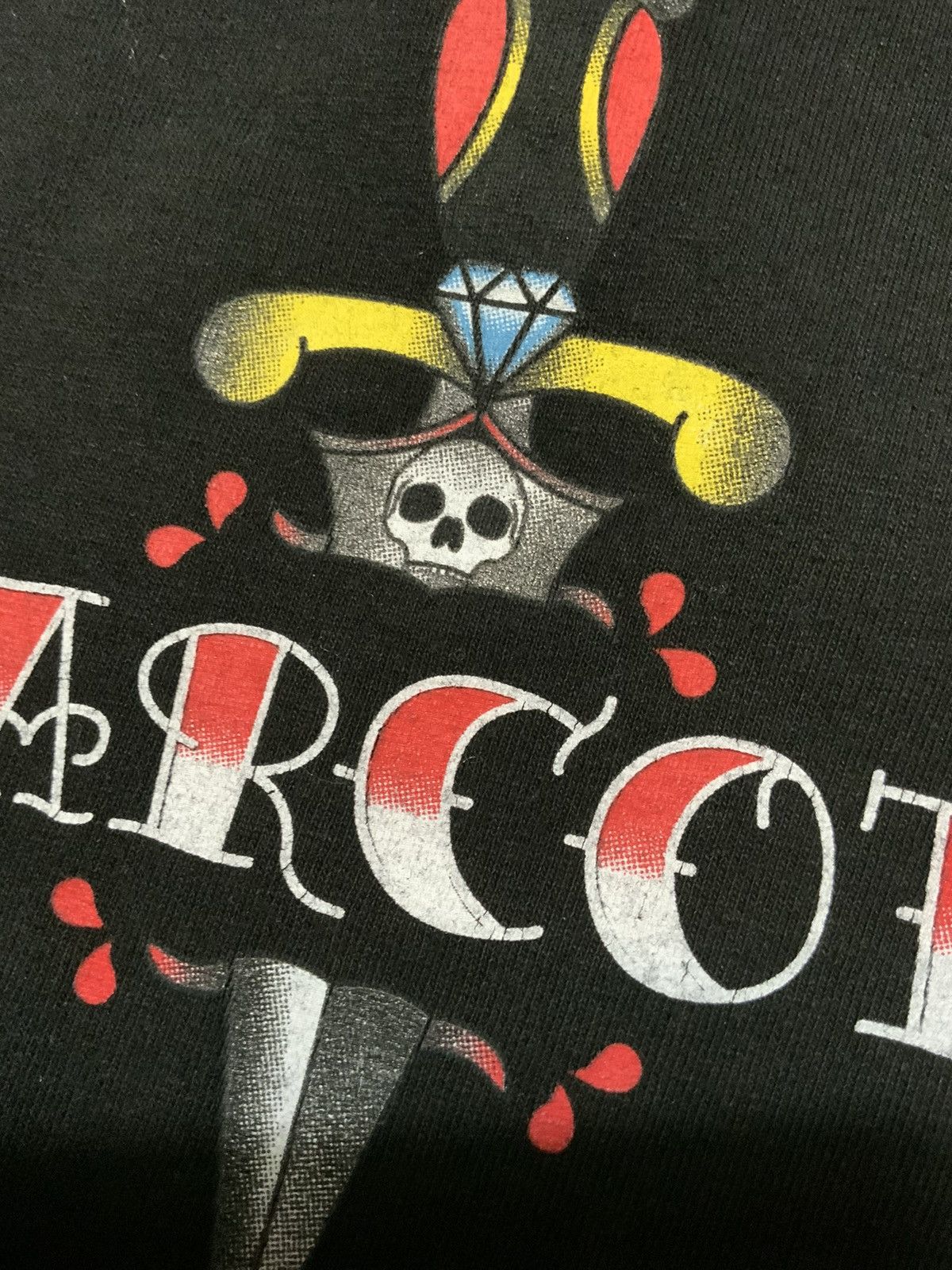 Gnarcotic Gnarcotic Street Addict Lil Gnar Knife Tattoo Skull T-Shirt Size US L / EU 52-54 / 3 - 7 Thumbnail