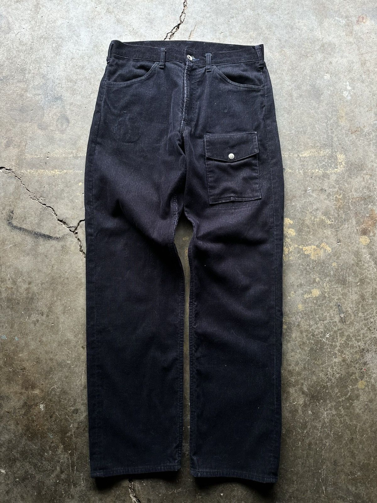 Other navy corduroy mmswlabs front pocket trousers Size US 32 / EU 48 - 2 Thumbnail