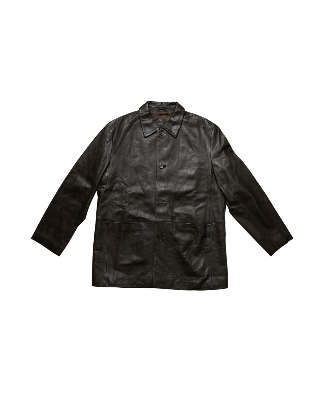 Balenciaga Balenciaga Leather Jacket Size US XL / EU 56 / 4 - 1 Thumbnail