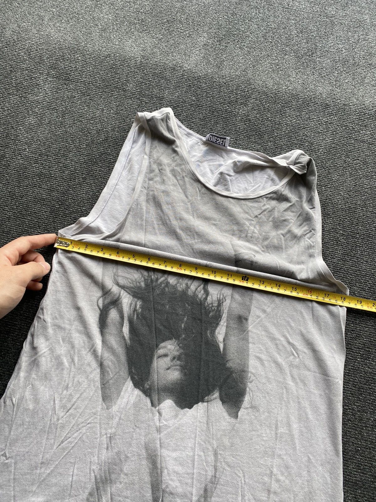 Diesel 🔥Diesel long tank top women gothic sexy y2k opium punk Size XS / US 0-2 / IT 36-38 - 4 Thumbnail