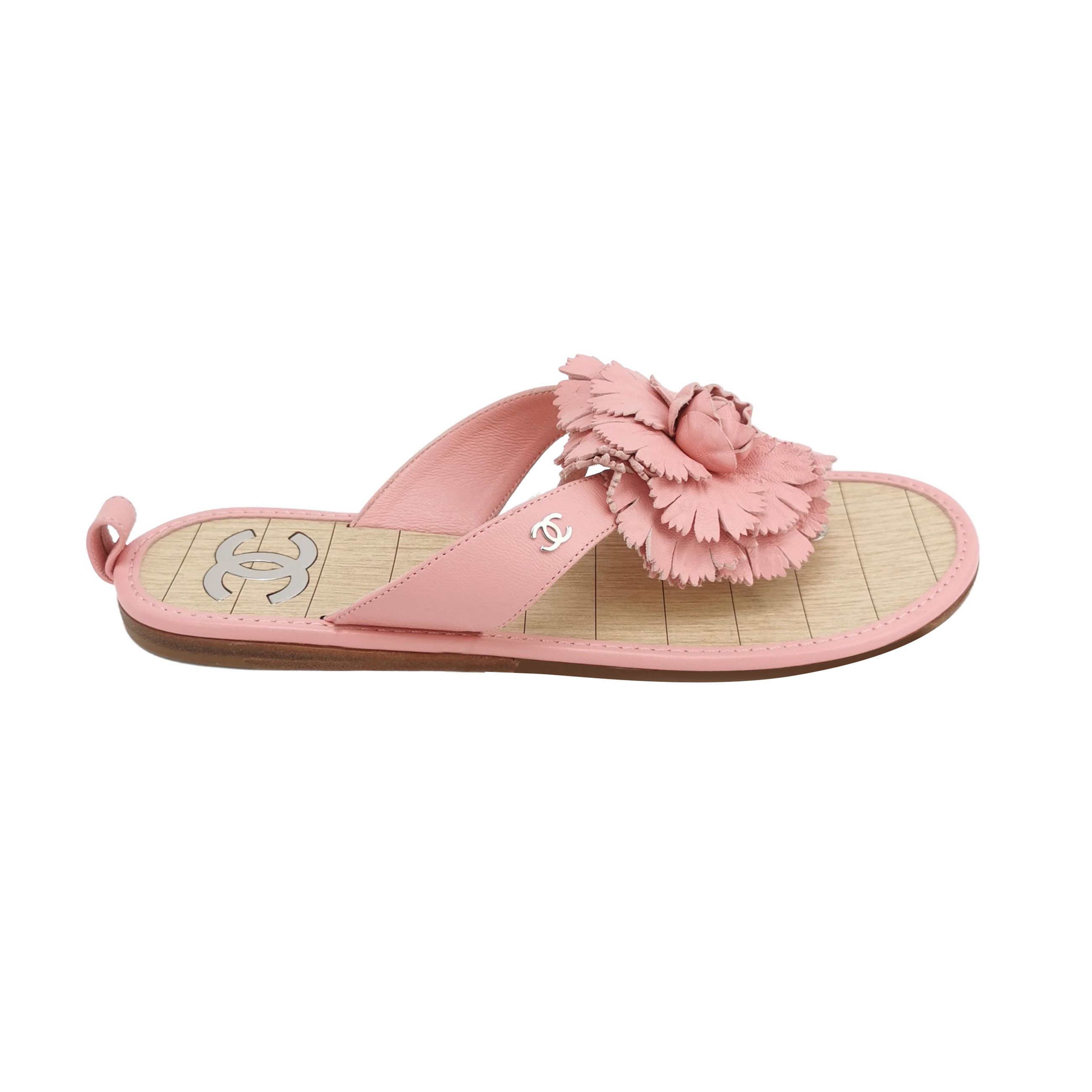 Chanel Chanel Women 7 Sandals Size US 7 / IT 37 - 1 Thumbnail