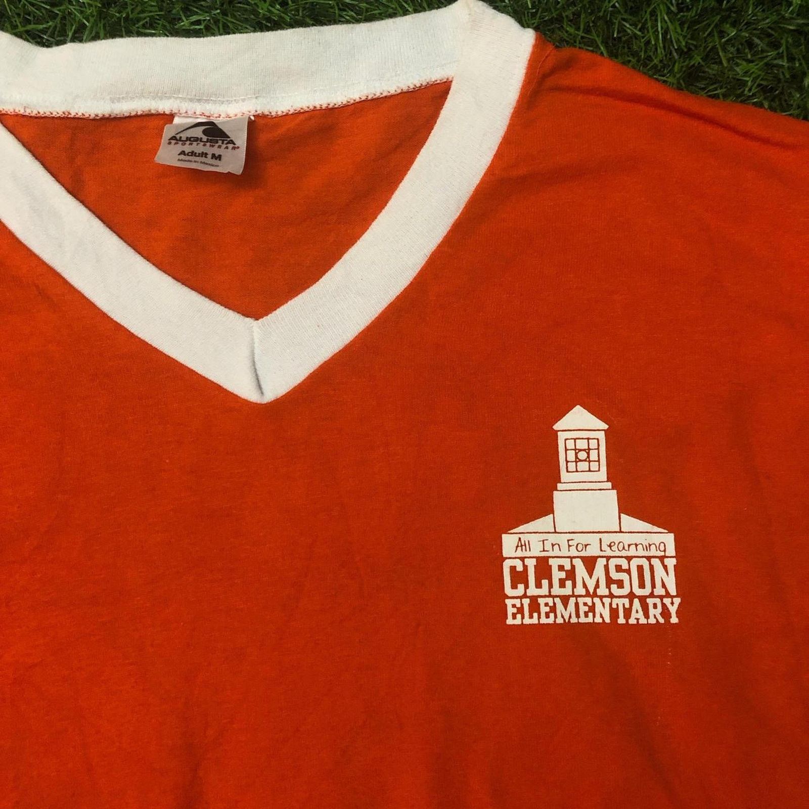 Other Women’s Orange Clemson Elementary Graphic Number Tee Size M / US 6-8 / IT 42-44 - 3 Thumbnail