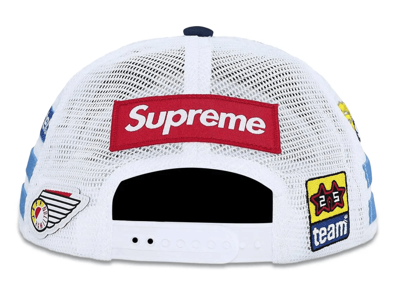 Supreme Supreme Spongebob Jeff Hamilton Mesh Back 6-Panel Navy' Size ONE SIZE - 2 Thumbnail