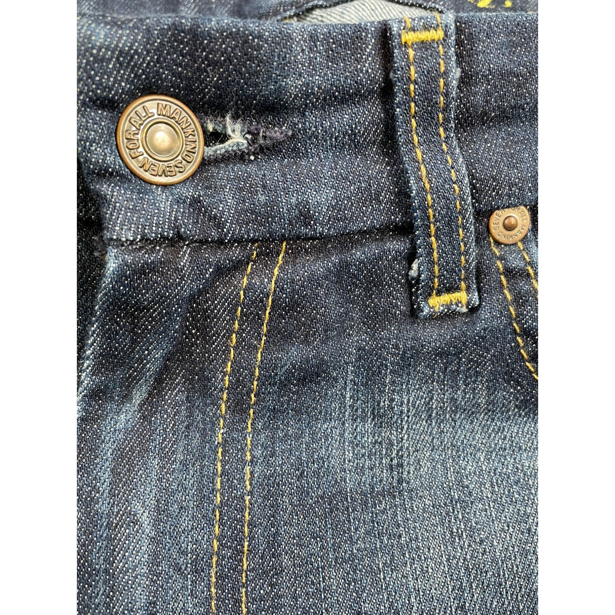 7 For All Mankind 7 For All Mankind SKU 7550 Bootcut Womens Denim Jeans Size 2 Size 27" / US 4 / IT 40 - 10 Thumbnail