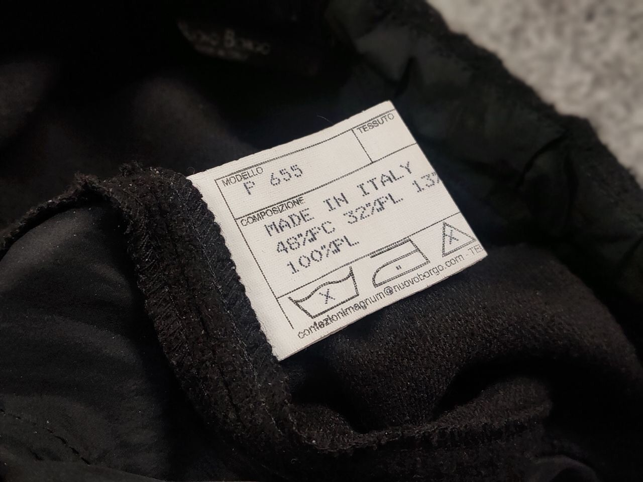 Japanese Brand Nuovo Borgo Design Tailored Baggy Black Short Pants Size 28" / US 6 / IT 42 - 15 Thumbnail
