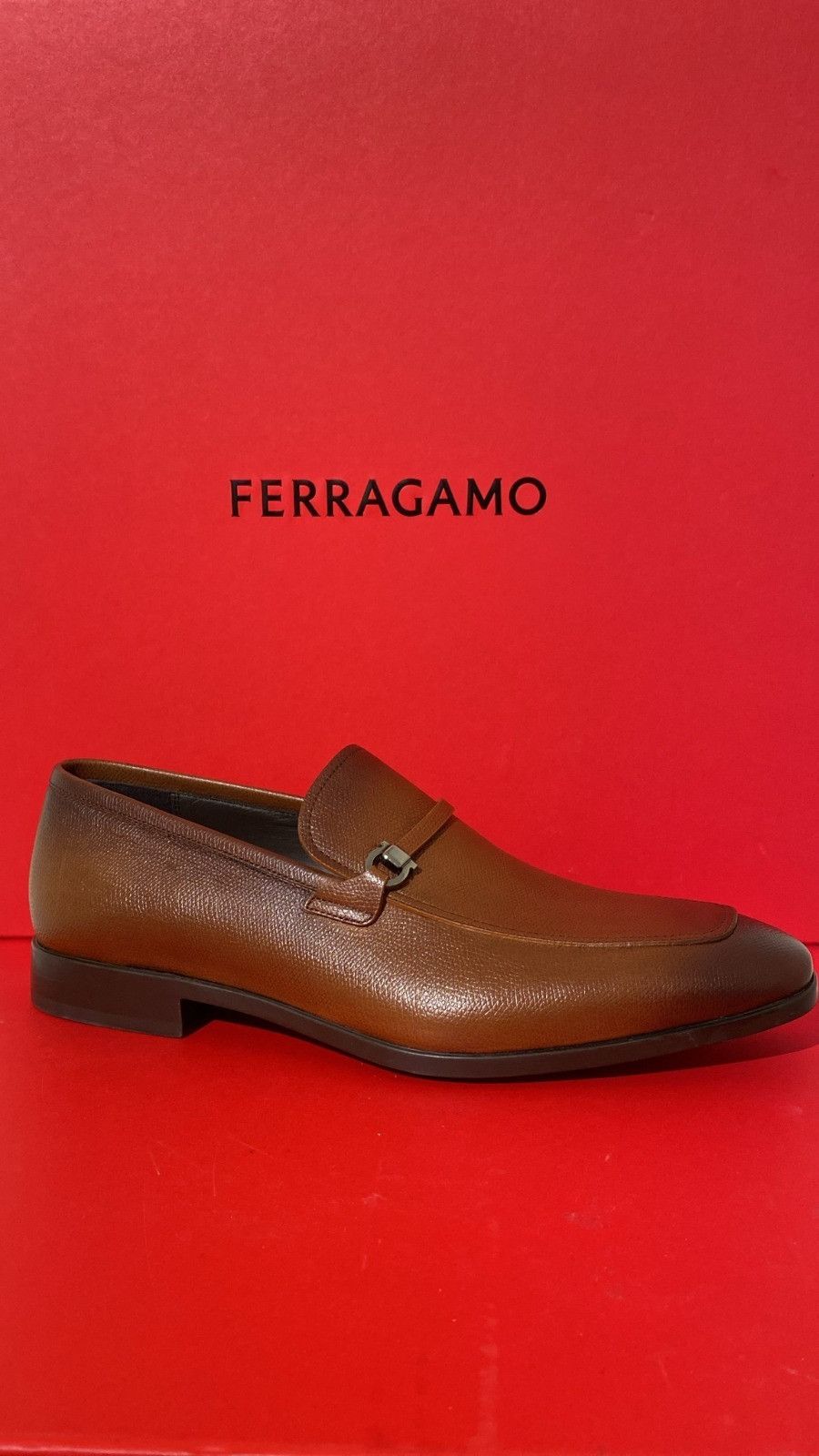 Salvatore Ferragamo o1s1rm1125 Charme Shoes in Brown Size US 12 / EU 45 - 1 Preview