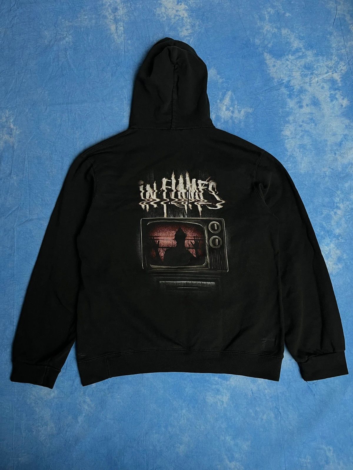 Band Tees Vintage 00s In Flames Melodic Death Metal Band Hoodie Size US M / EU 48-50 / 2 - 1 Thumbnail