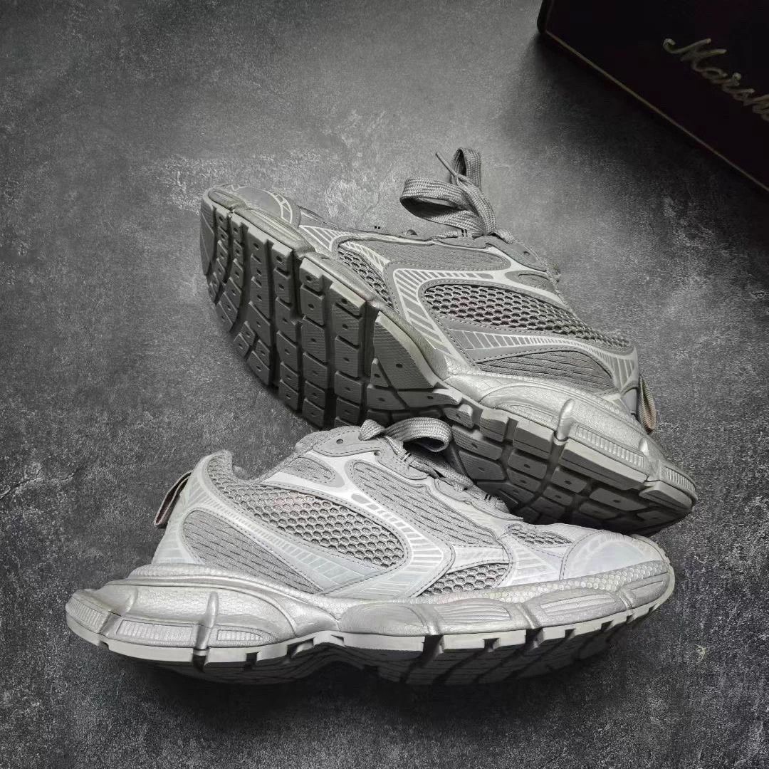 Balenciaga BALENCIAGA 3XL 3M Reflective Gray/White EU39 98New 2Worn Size US 6 / EU 39 - 9 Thumbnail