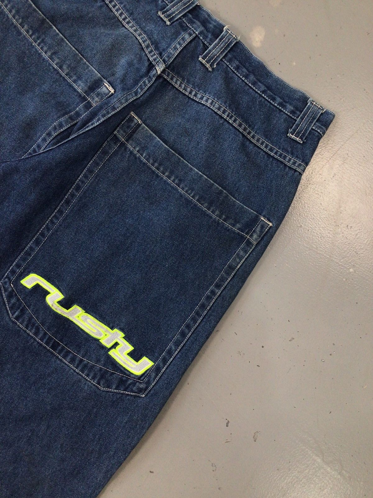 Rusty × Vintage Vintage rusty big pockets SpellOut straight fit denim pants Size US 30 / EU 46 - 5 Thumbnail