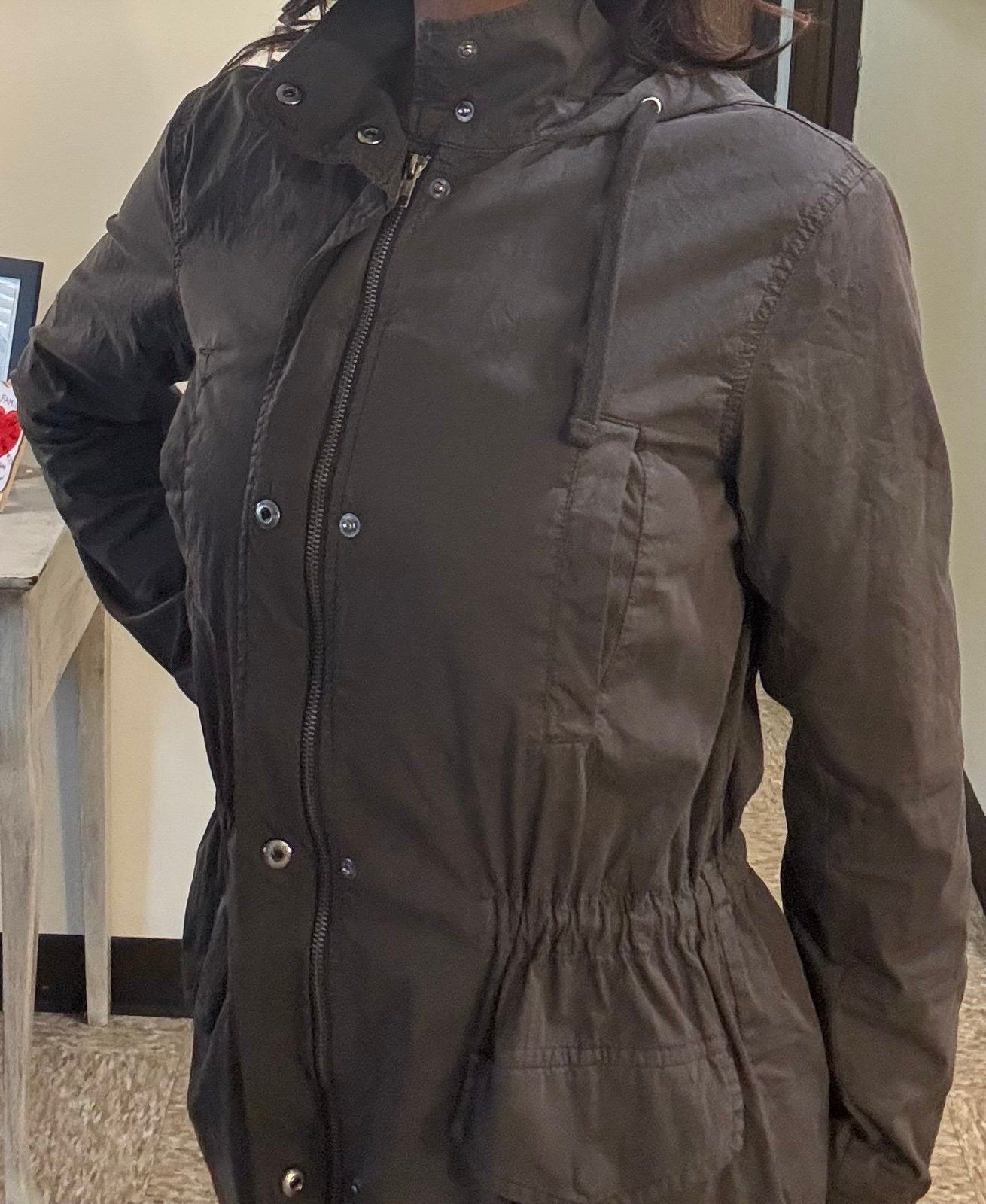 James Perse James Perse Women's Utility Hooded Jacket Size XS / US 0-2 / IT 36-38 - 2 Thumbnail