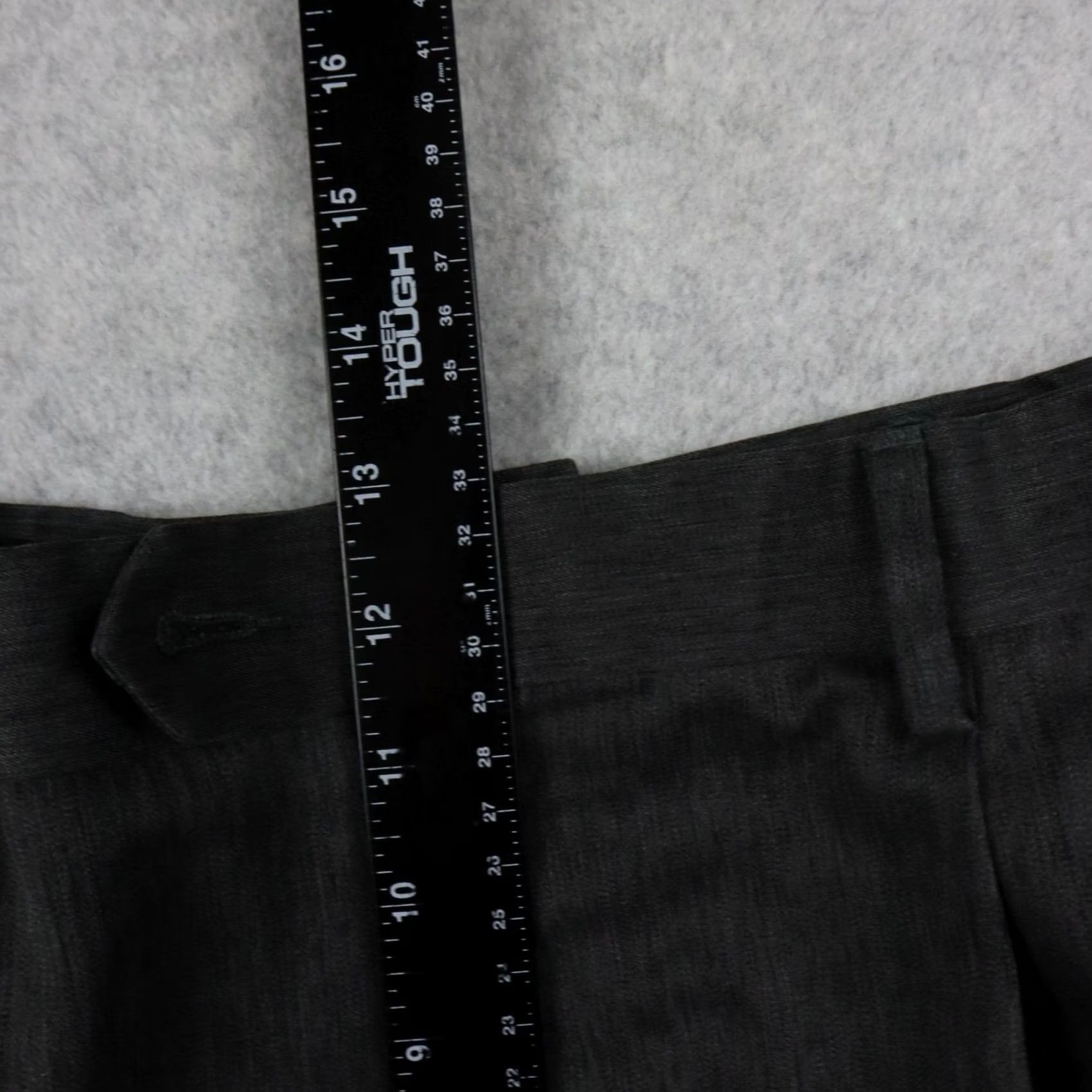 Perry Ellis Perry Ellis Portfolio Dress Pants Mens 38x34 Formal Cuffed Pleated Gray Size US 38 / EU 54 - 6 Thumbnail