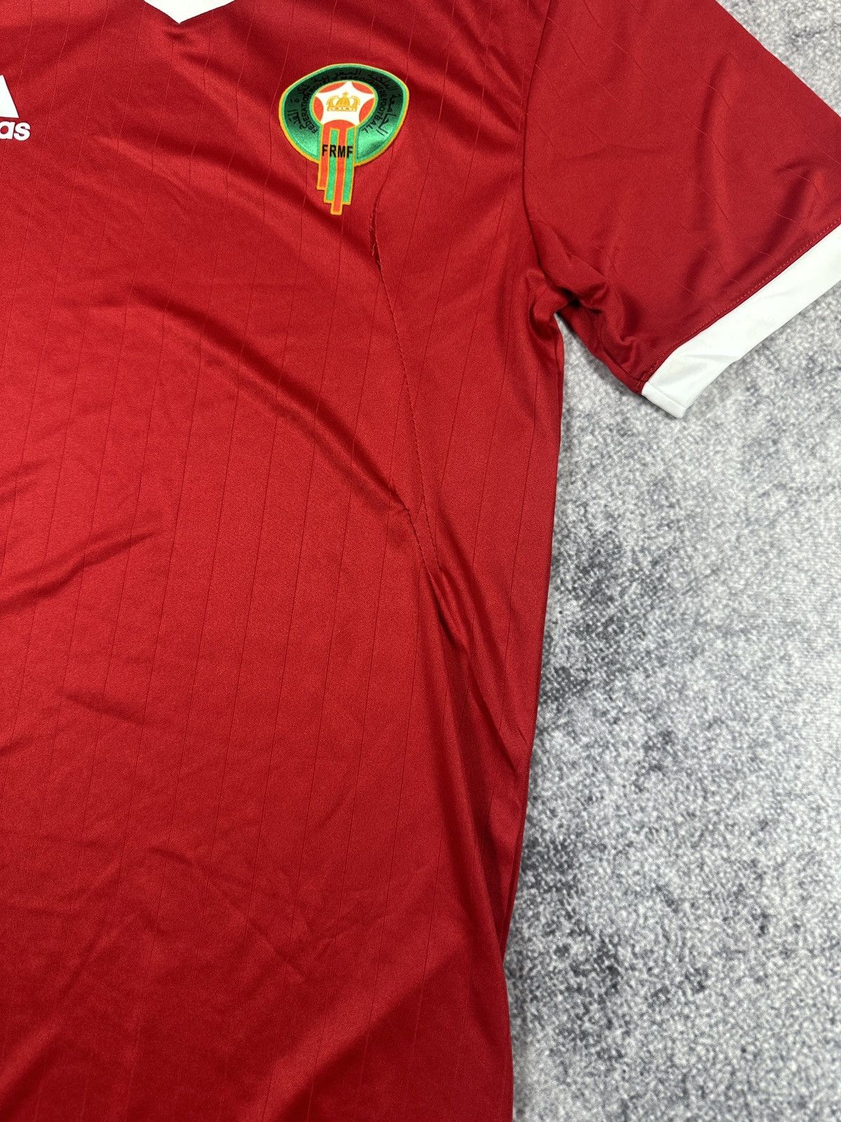 Adidas Adidas Morocco 18/19 Soccer Jersey Blokecore Rare Style S Size US S / EU 44-46 / 1 - 2 Thumbnail
