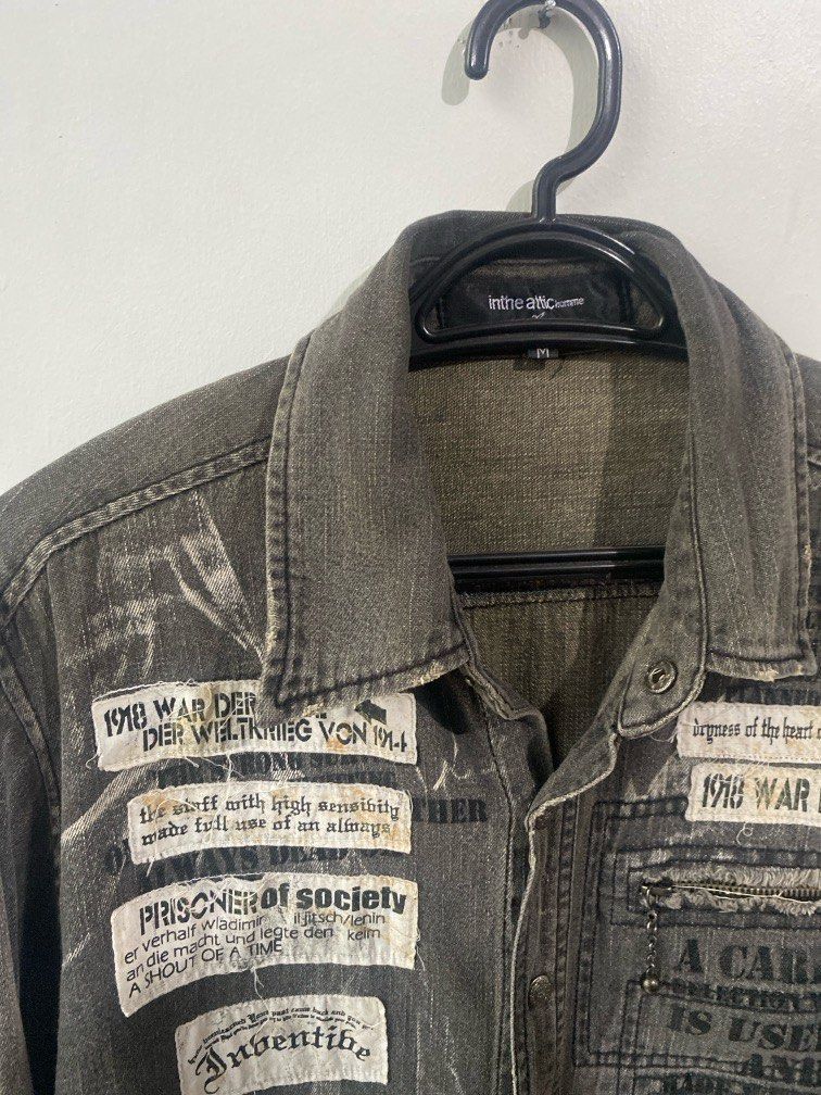 In The Attic × Japanese Brand In the attic men's shirt punk Size US M / EU 48-50 / 2 - 5 Thumbnail
