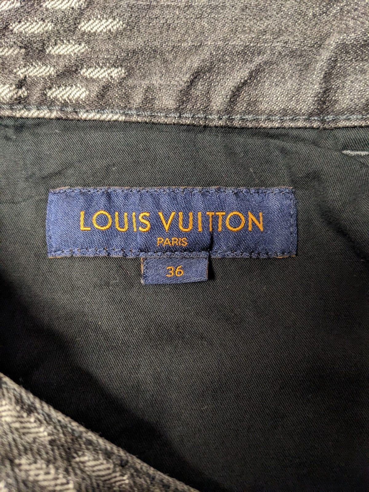 Louis Vuitton LOUIS VUITTON NIGO GIANT DAMIER WAVES MONOGRAM DENIM PANTS Size US 36 / EU 52 - 6 Thumbnail