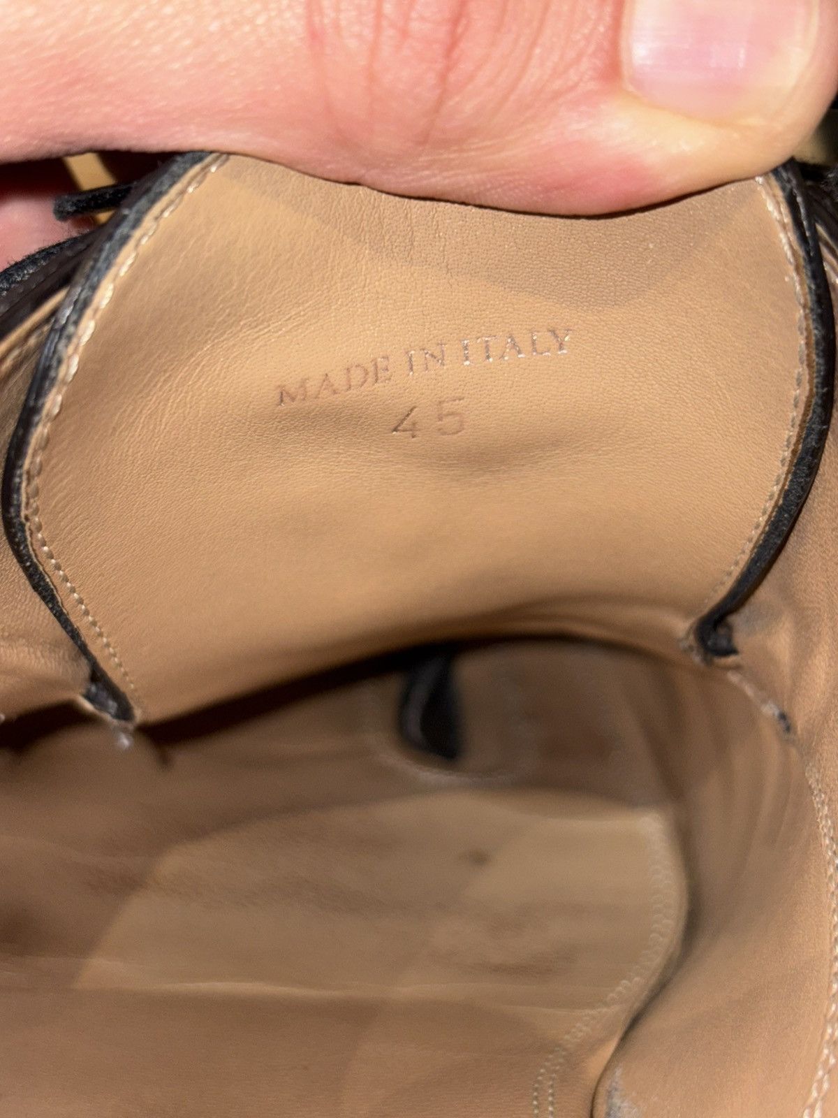 Maison Margiela Margiela Tabi Derby Lace Up Size US 12 / EU 45 - 6 Thumbnail