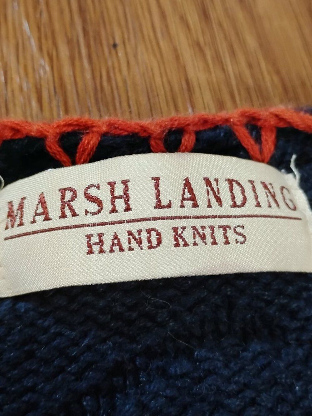 Other Vintage Marsh Landing Native American Chief Cardigan Sweater Size M / US 6-8 / IT 42-44 - 3 Thumbnail
