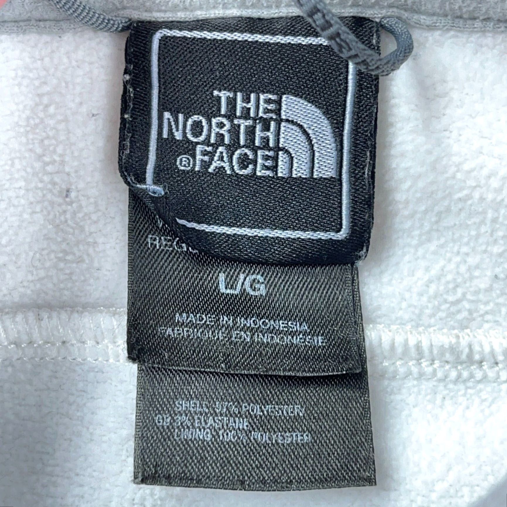 The North Face The North Face Jacket Women L White Soft Shell Apex Layer Coat Ladies Front Zip All Seasons Pockets Logo Embroidered Regular Fit Size L / US 10 / IT 46 - 3 Thumbnail