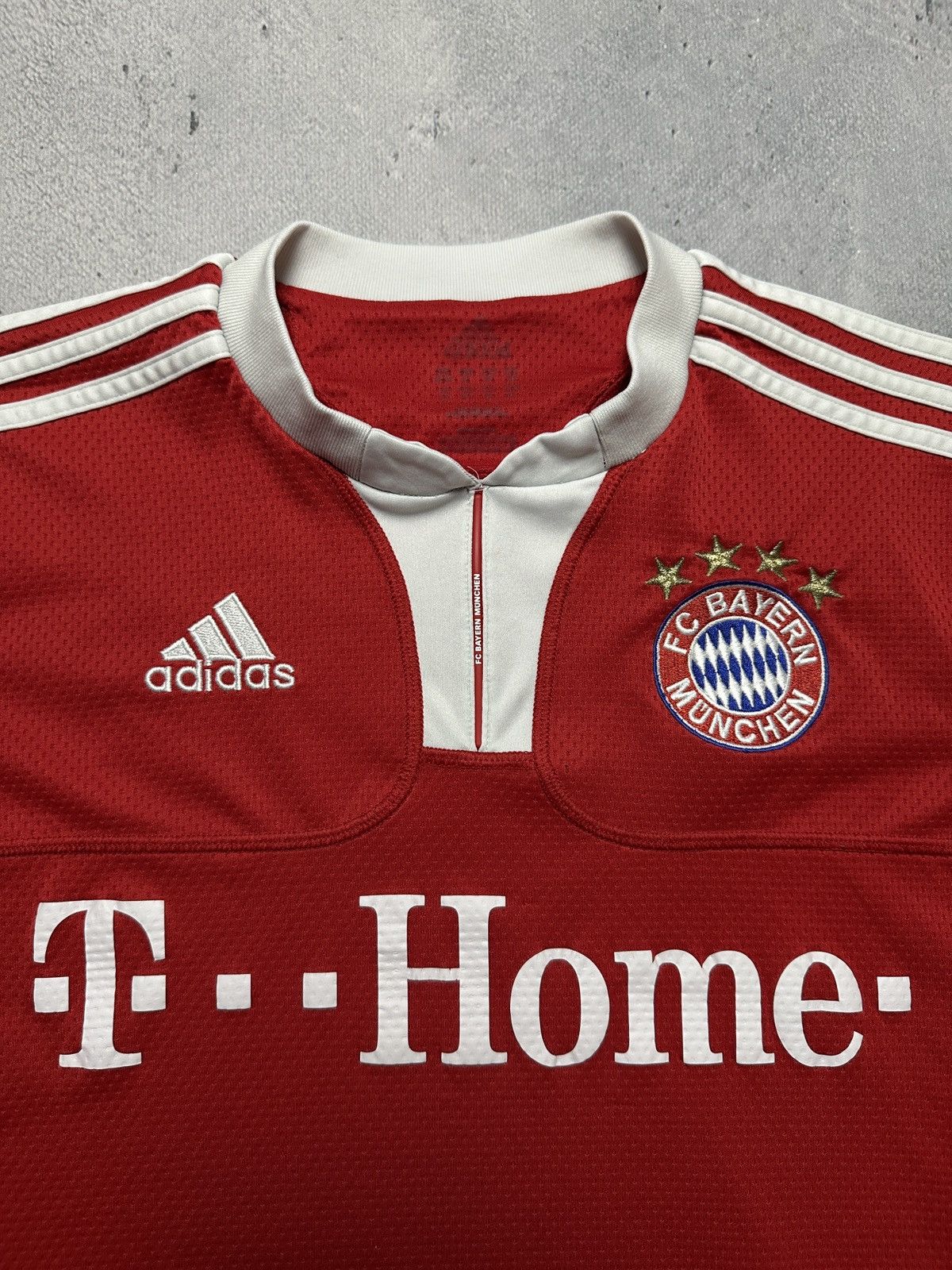 Adidas Adidas Bayern Munich 2009-2010 Home Jersey Soccer Football Size US S / EU 44-46 / 1 - 4 Thumbnail