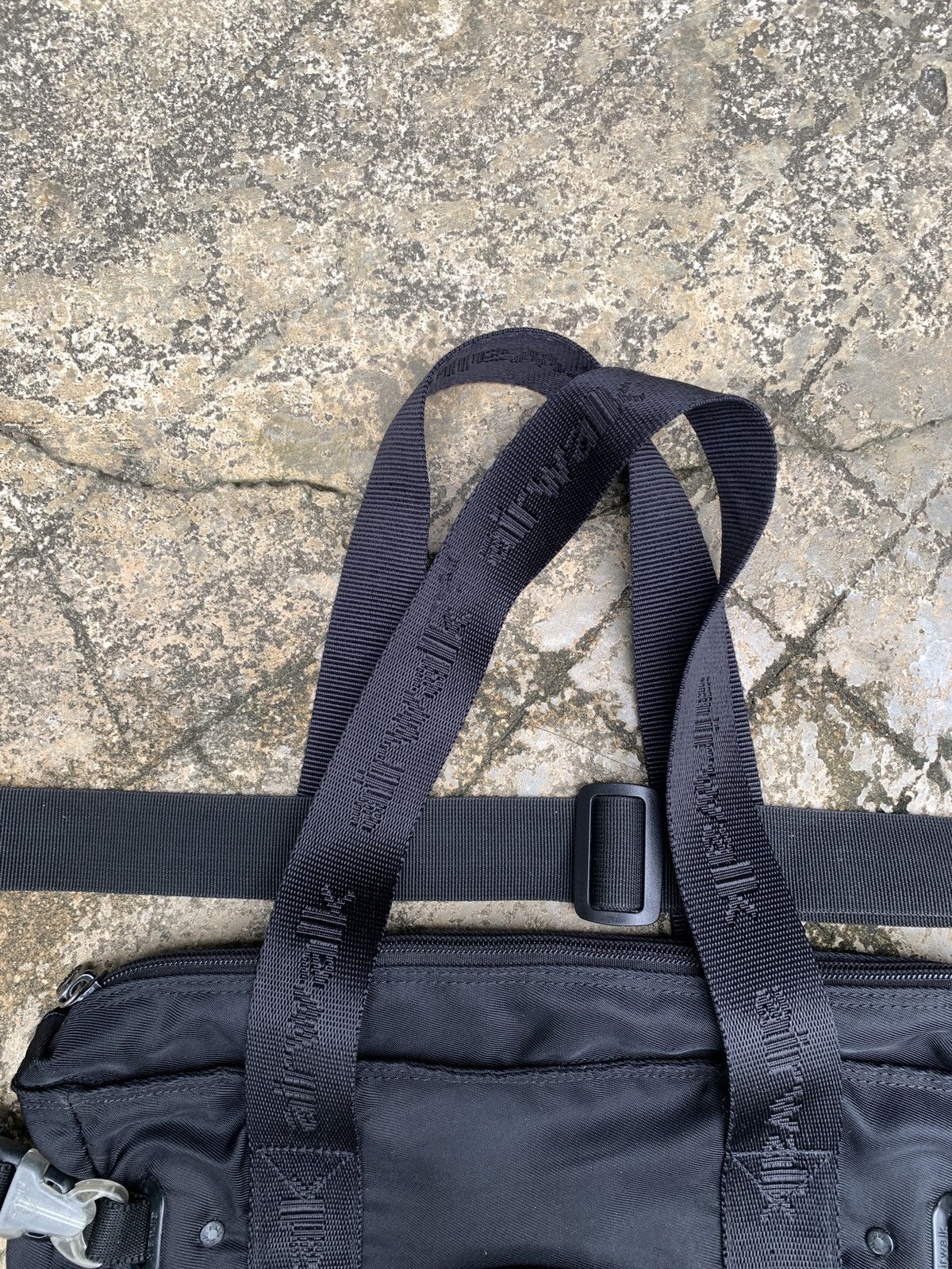 Airwalk 2000s Airwalk Black Outdoor 2 in 1 Pouch Multipocket Bag Size ONE SIZE - 8 Thumbnail